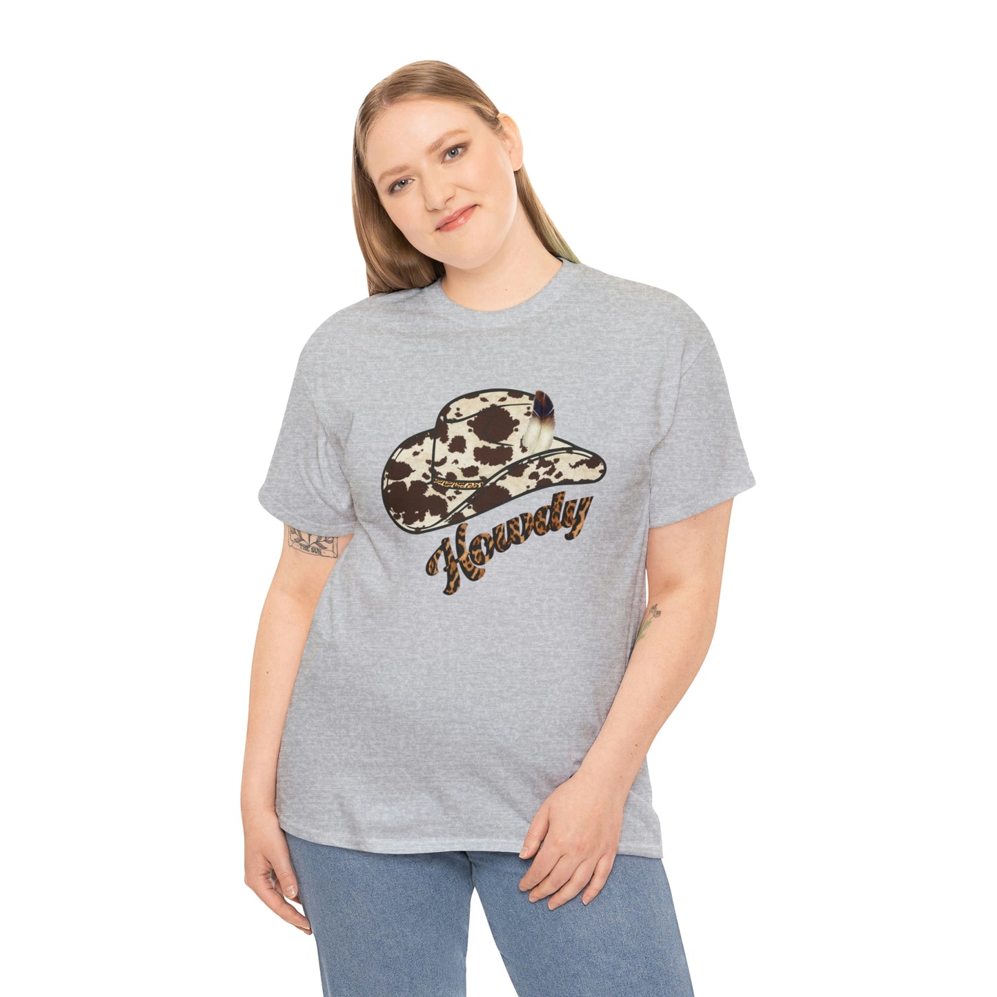 Howdy Coastal Cowgirl Unisex Heavy Cotton Tee