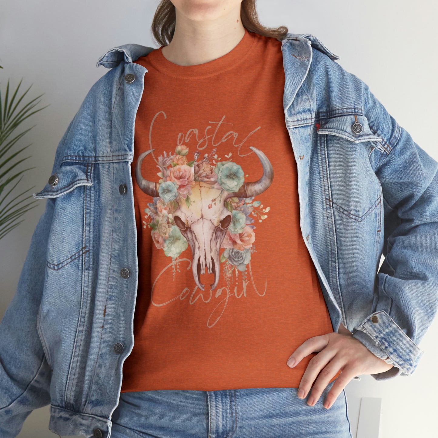 Coastal Cowgirl Unisex Heavy Cotton Tee