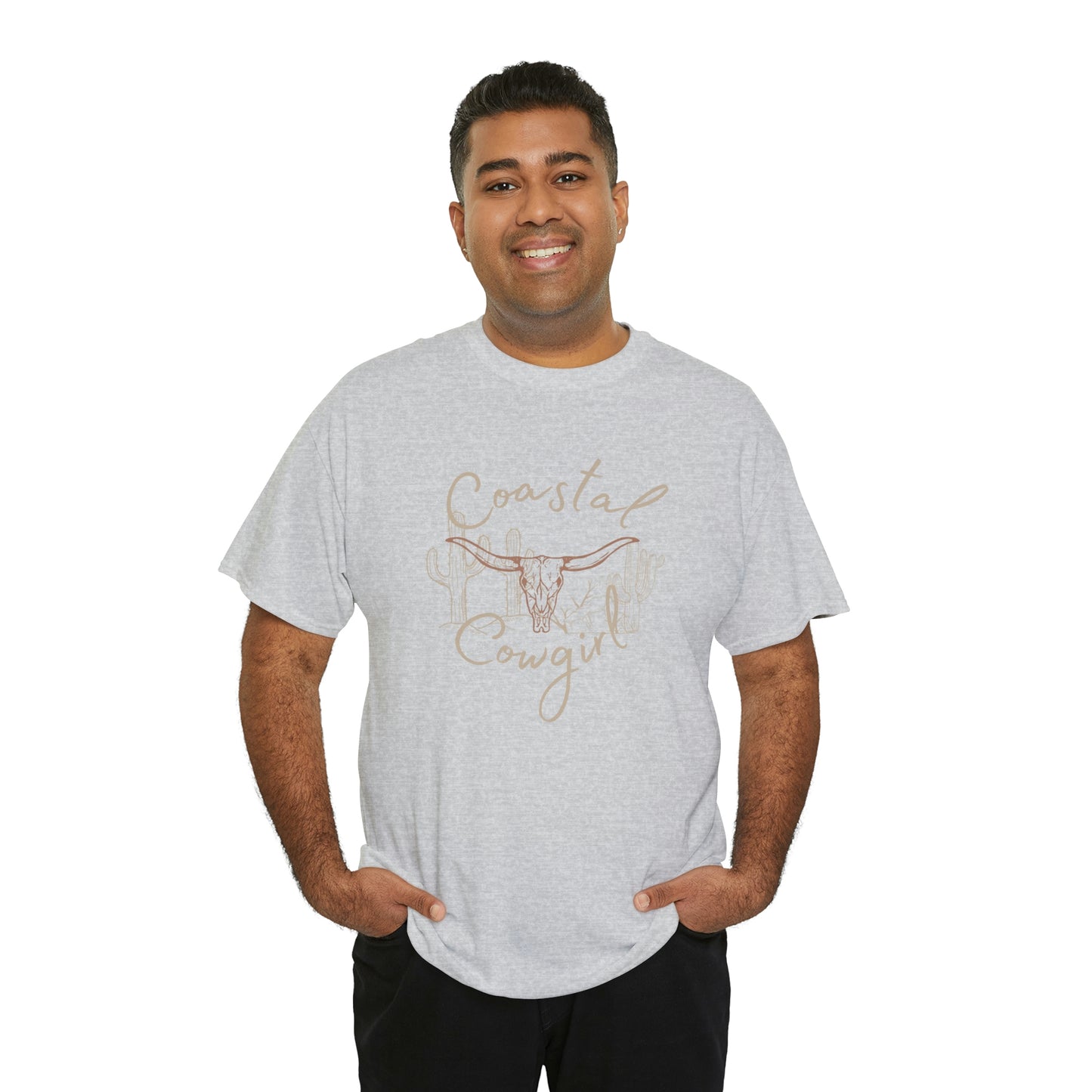 Coastal Cowgirl Unisex Heavy Cotton Tee