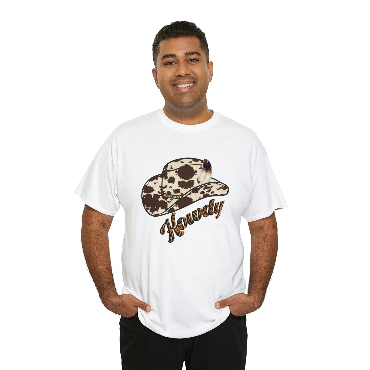 Howdy Coastal Cowgirl Unisex Heavy Cotton Tee