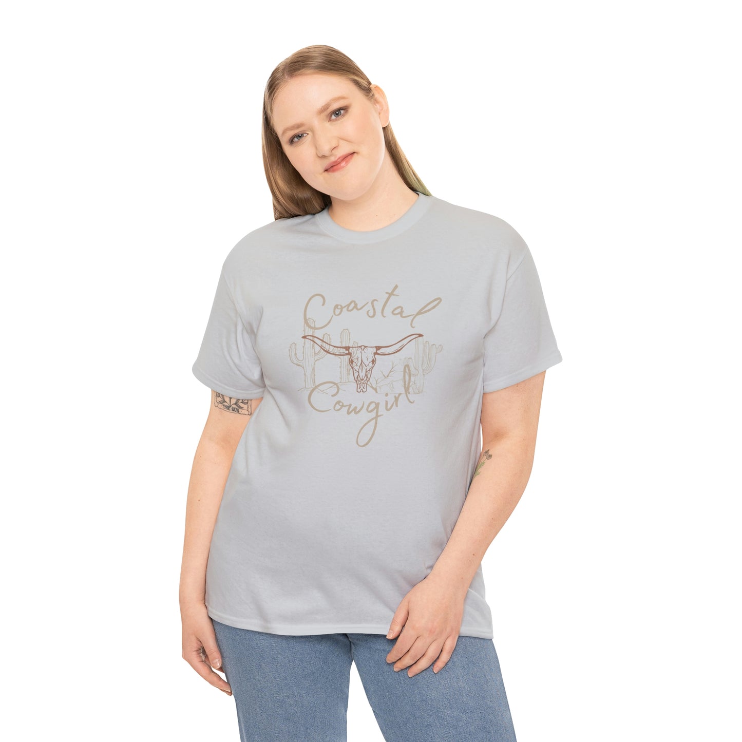 Coastal Cowgirl Unisex Heavy Cotton Tee
