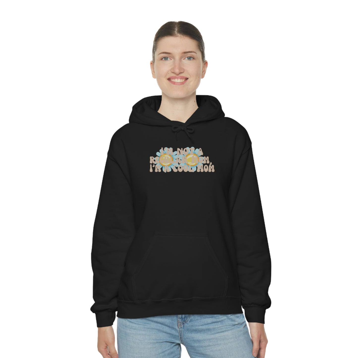 Im not a regular Mom, Im a cool Mom Unisex Heavy Blend Hooded Sweatshirt