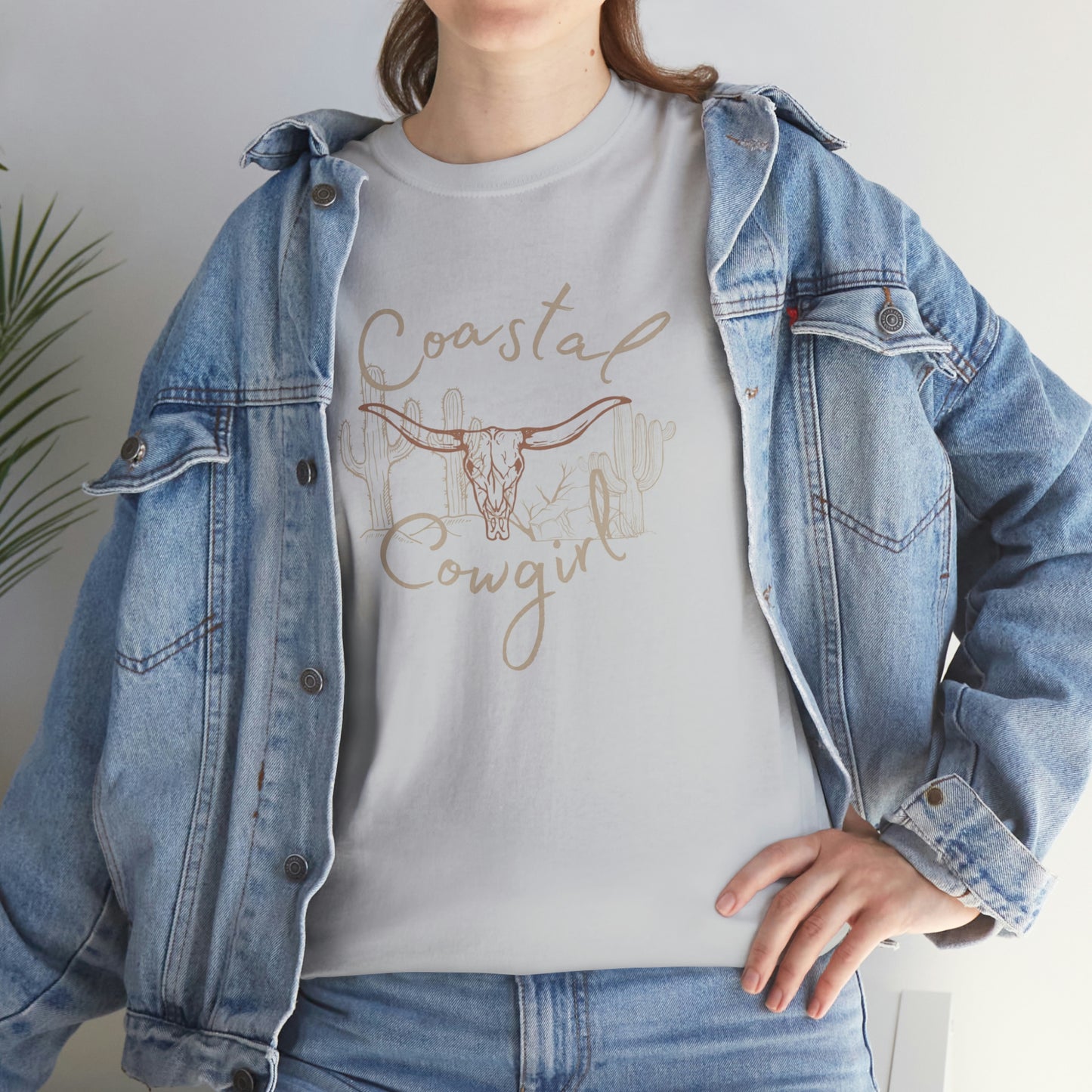 Coastal Cowgirl Unisex Heavy Cotton Tee