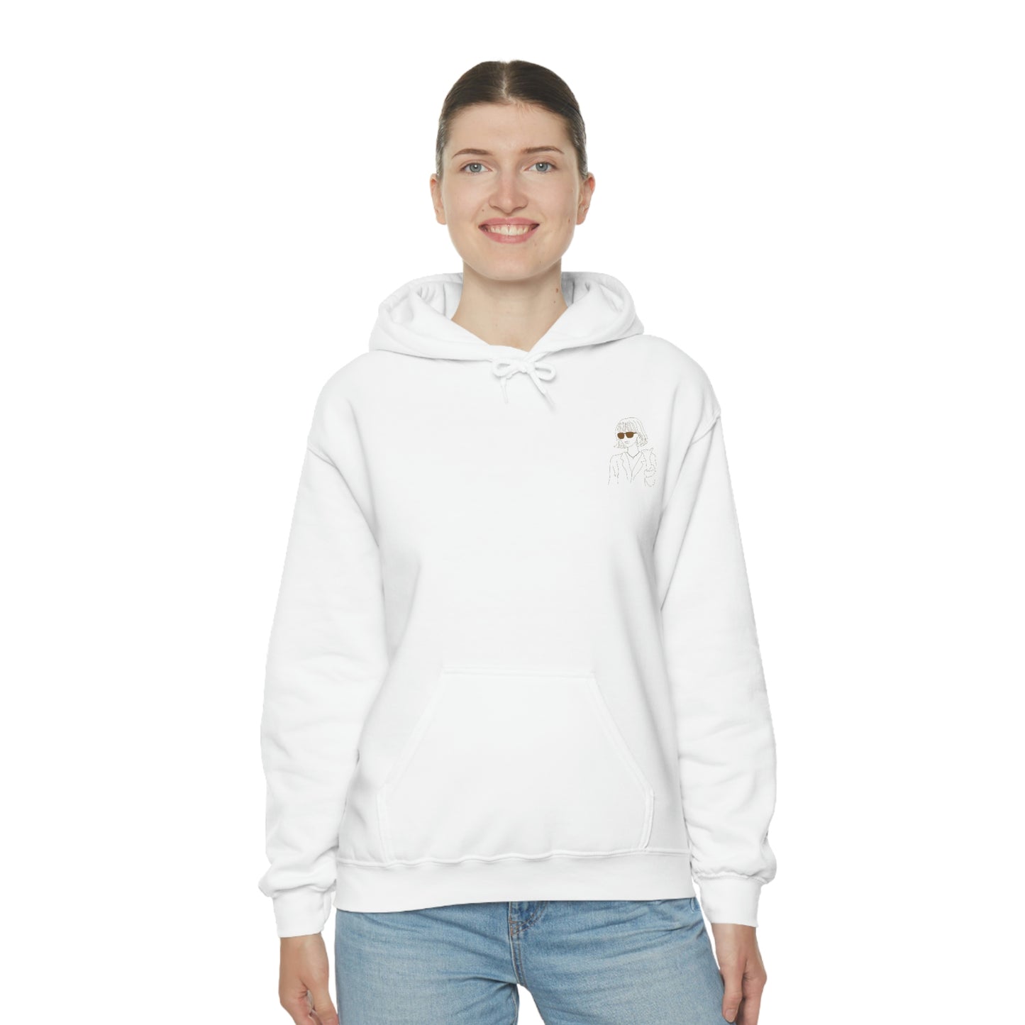 Cool Moms Club Unisex Heavy Blend Hooded Sweatshirt Mothers Day Gift Nude beige Retro letters