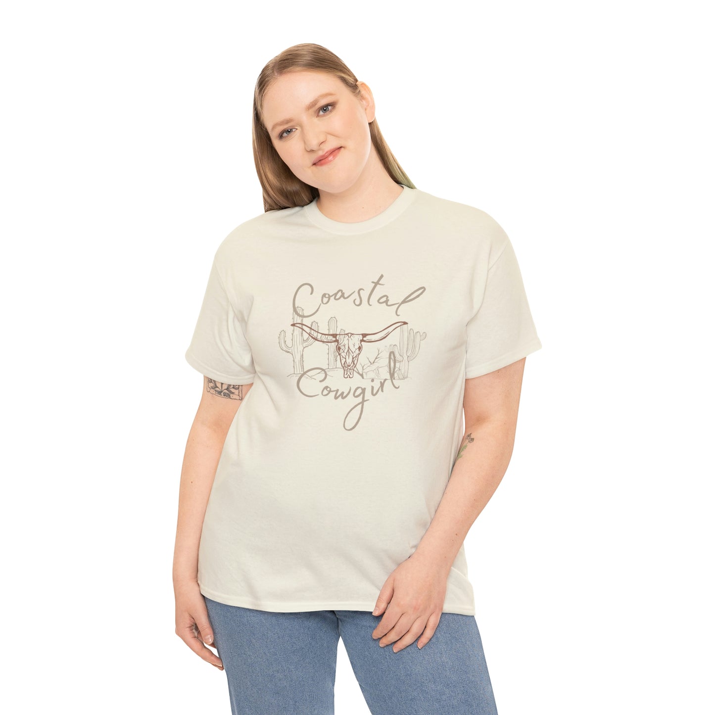 Coastal Cowgirl Unisex Heavy Cotton Tee