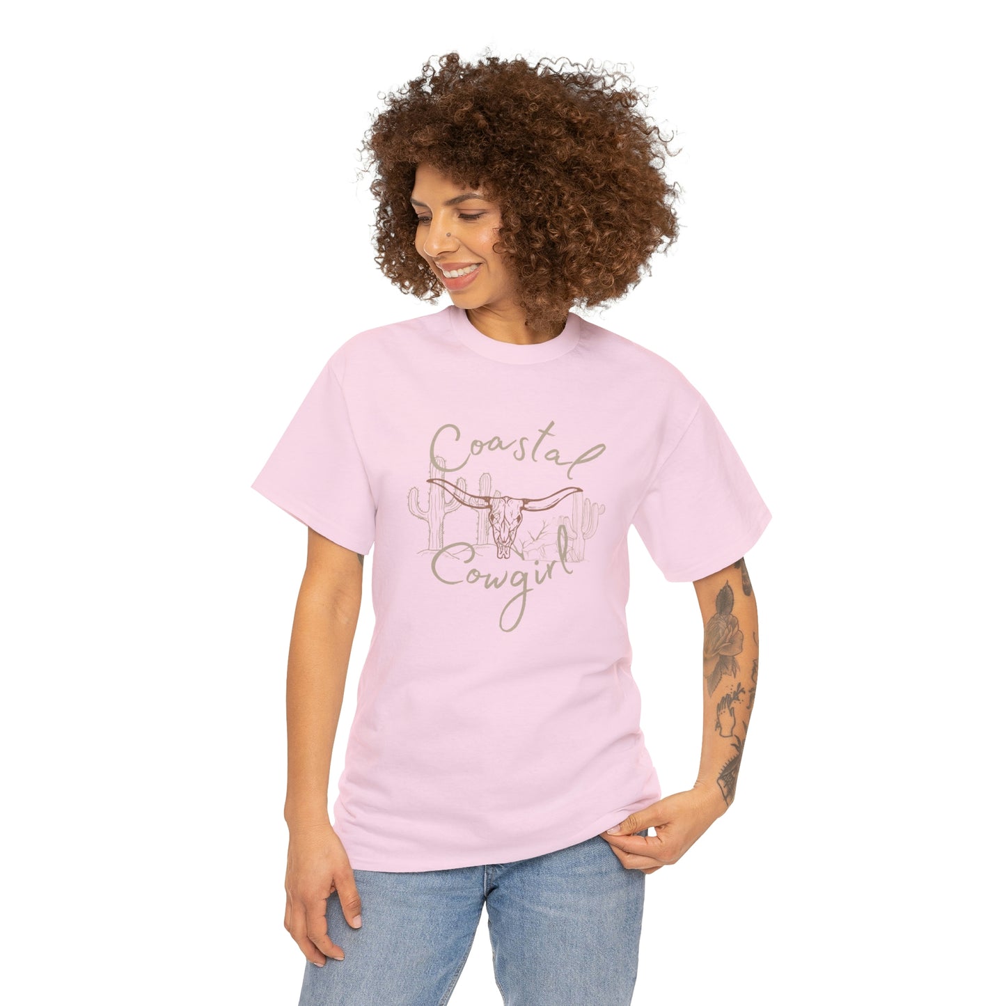 Coastal Cowgirl Unisex Heavy Cotton Tee