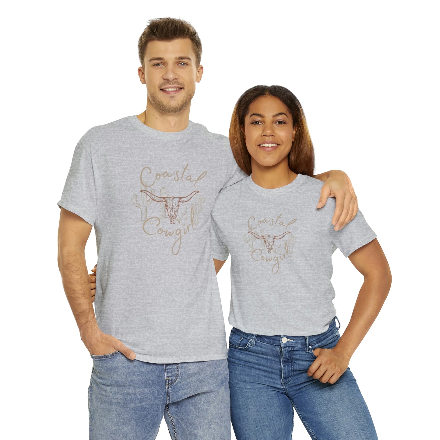 Coastal Cowgirl Unisex Heavy Cotton Tee