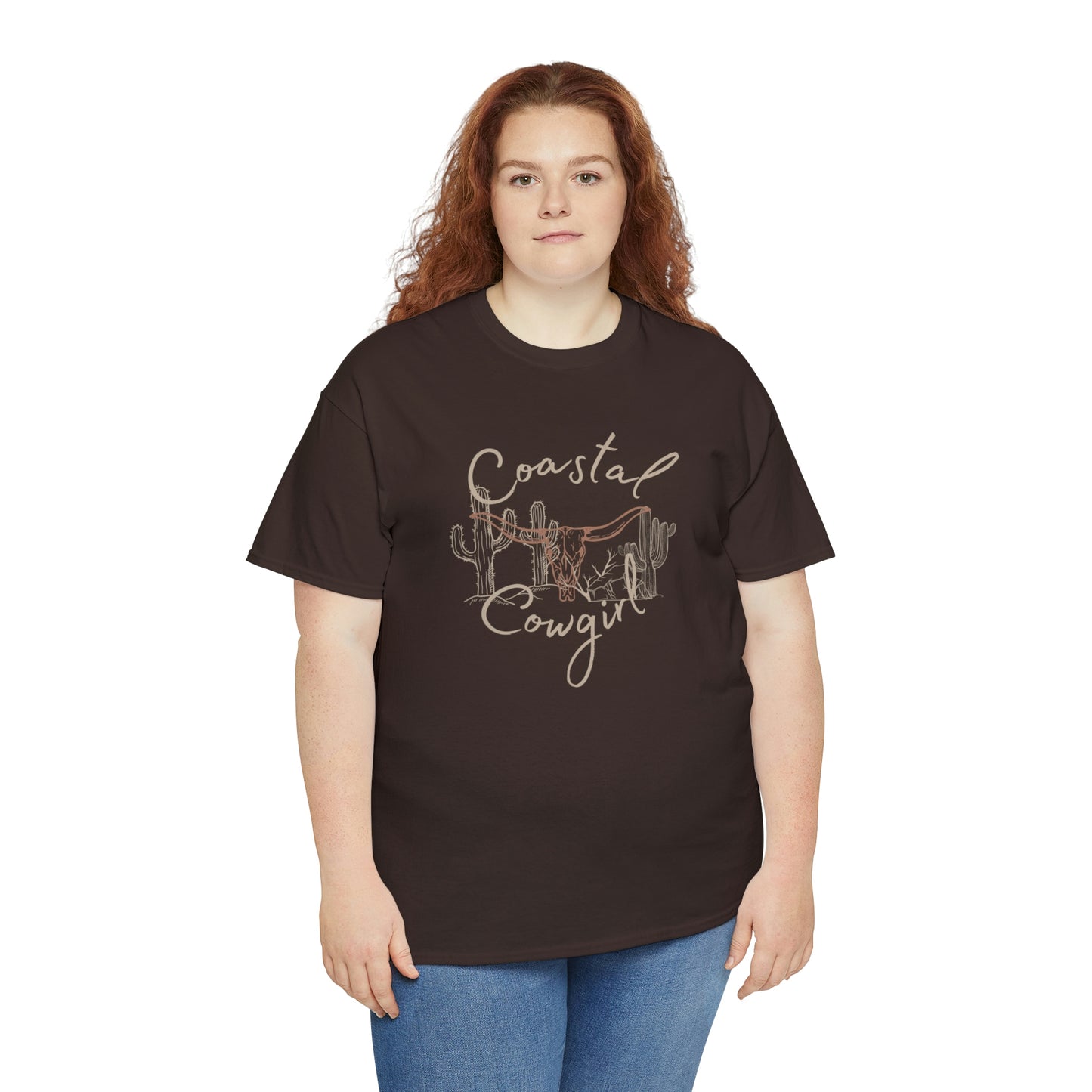 Coastal Cowgirl Unisex Heavy Cotton Tee