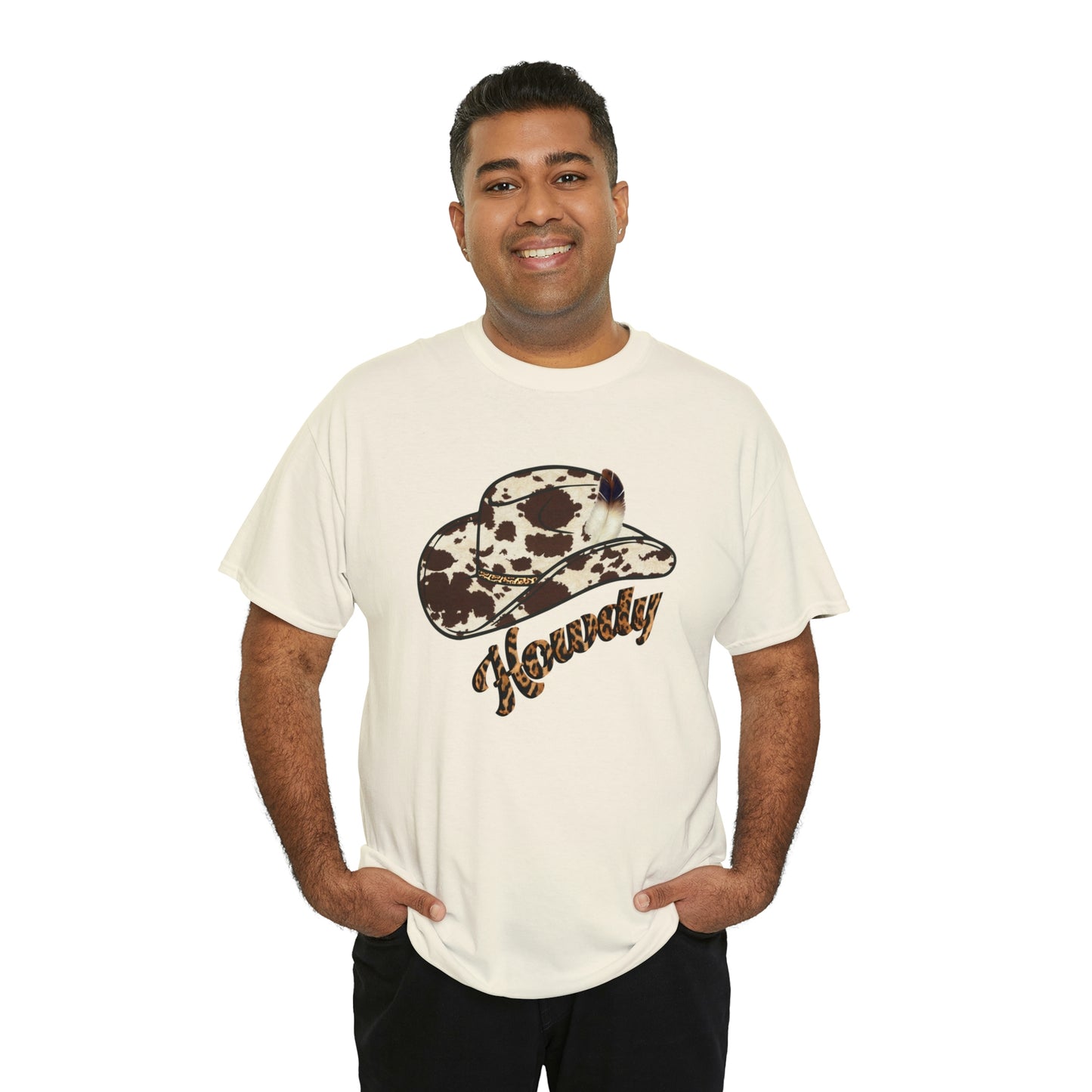 Howdy Coastal Cowgirl Unisex Heavy Cotton Tee