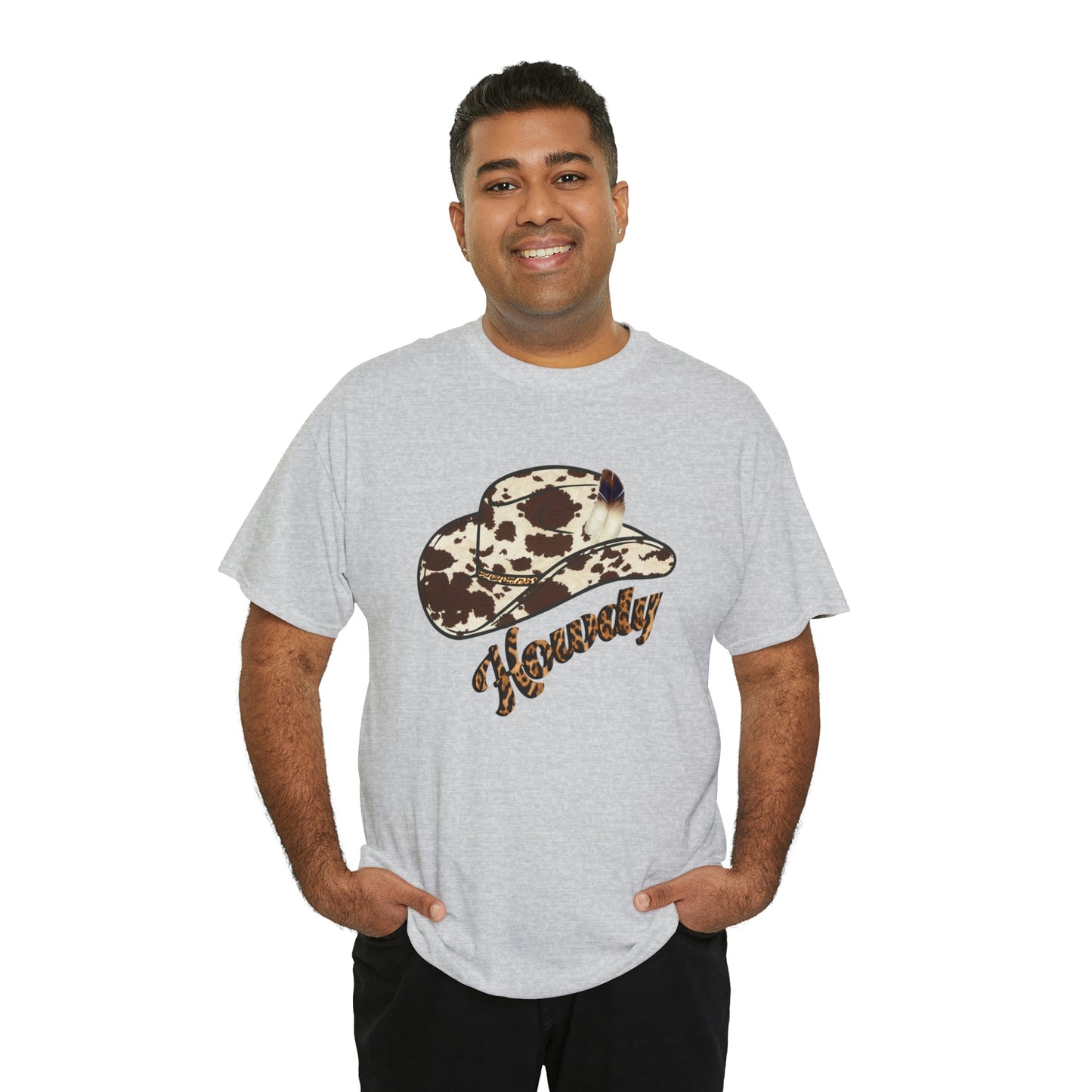 Howdy Coastal Cowgirl Unisex Heavy Cotton Tee