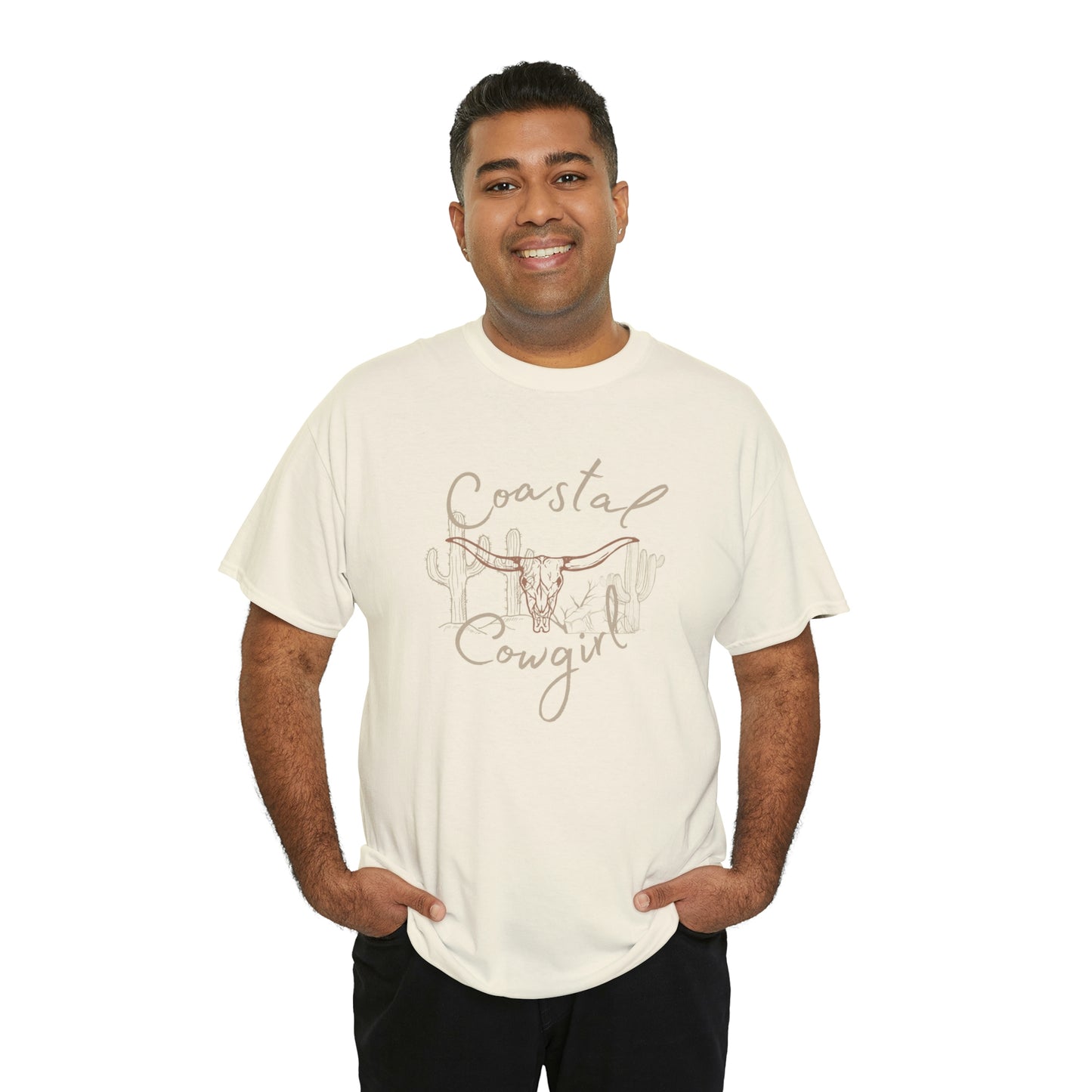 Coastal Cowgirl Unisex Heavy Cotton Tee