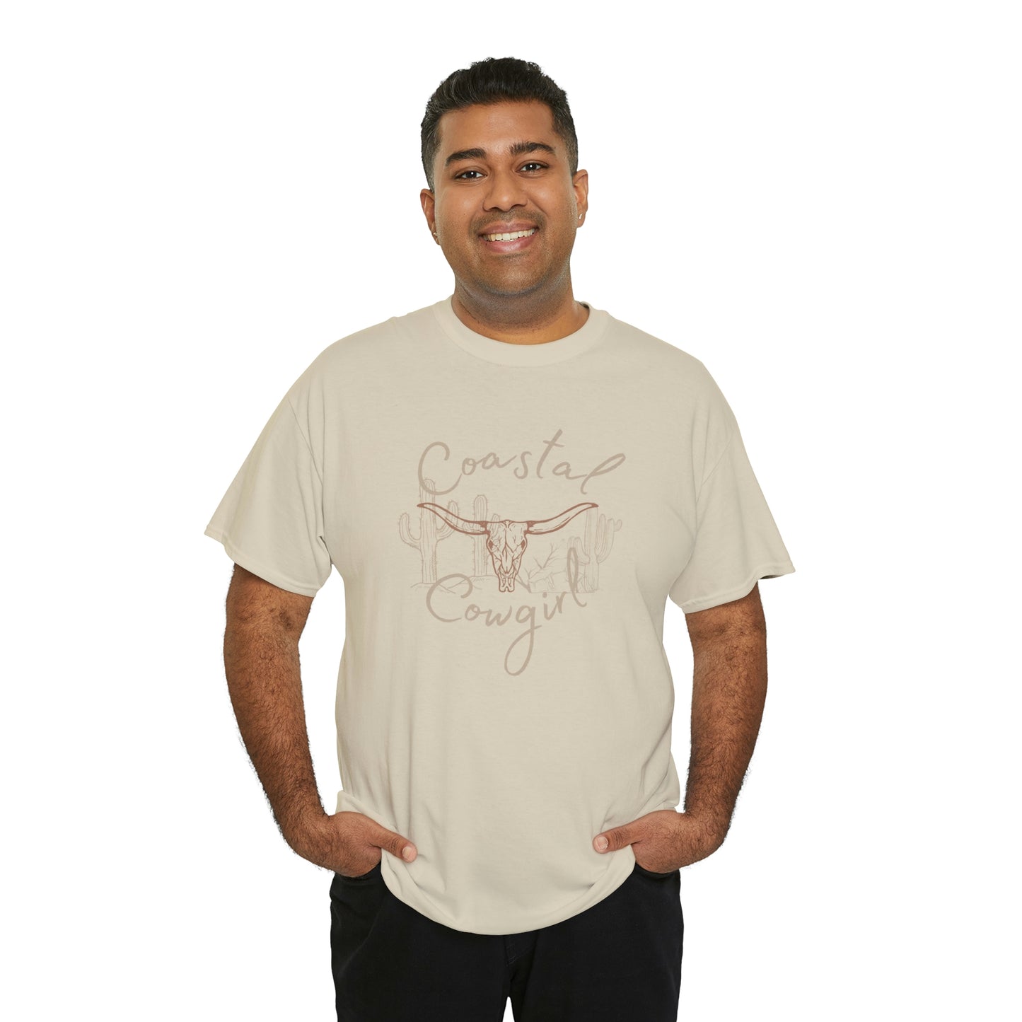 Coastal Cowgirl Unisex Heavy Cotton Tee