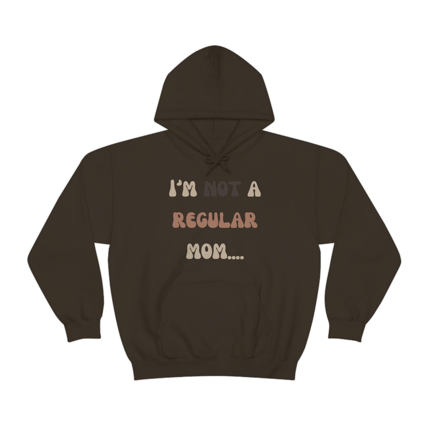 Unisex Heavy Blend Hooded Sweatshirt Not a regular mom Im a cool mom Mothers Day gift