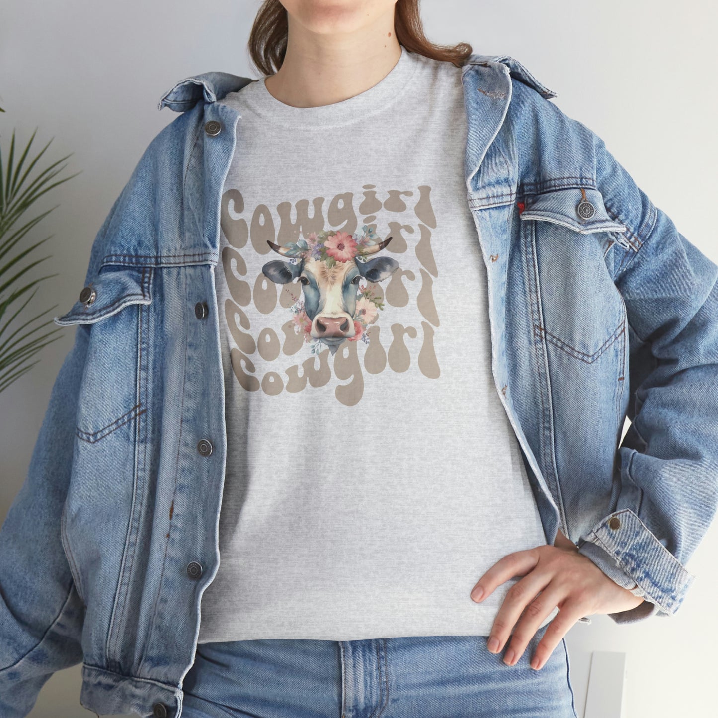 Western Cowgirl Unisex Heavy Cotton Tee Cowgirl shirt Western tee rancher tee rodeo shirt Wild West t shirt