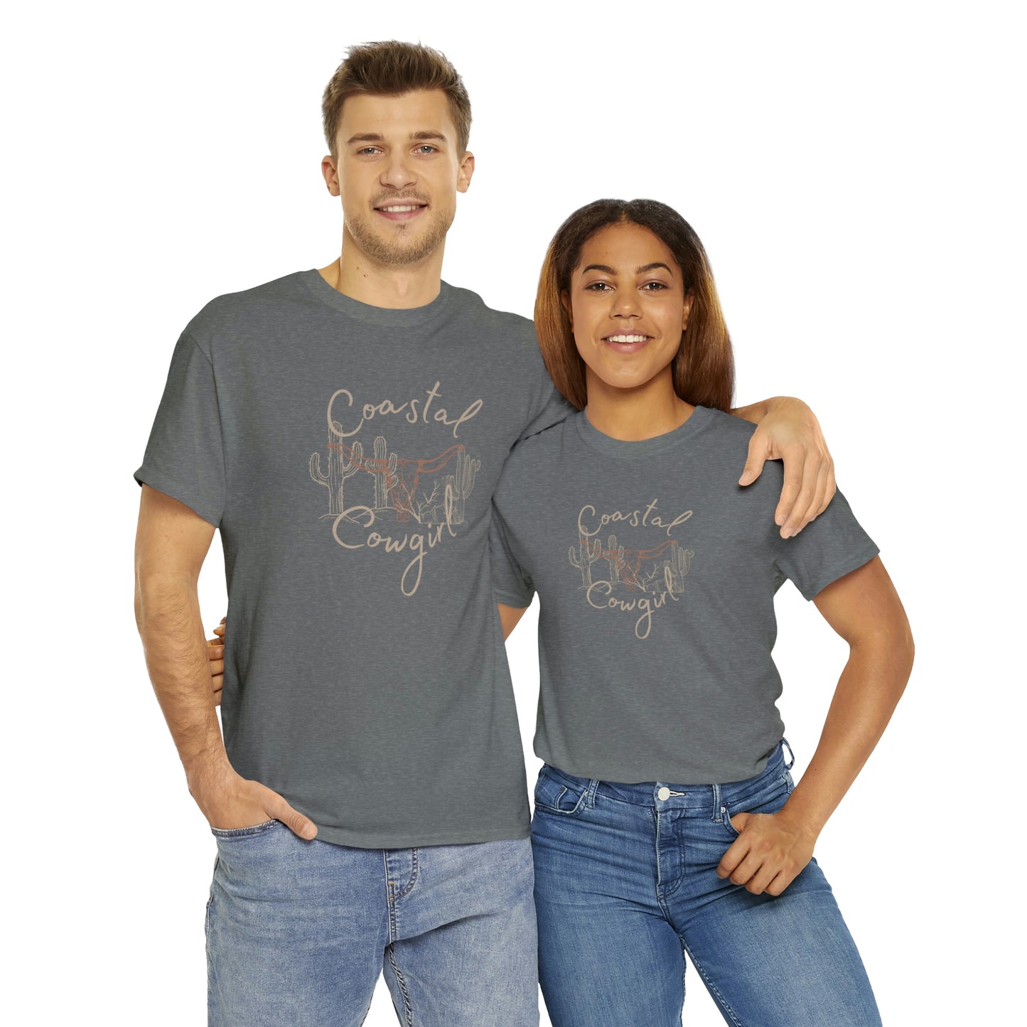 Coastal Cowgirl Unisex Heavy Cotton Tee