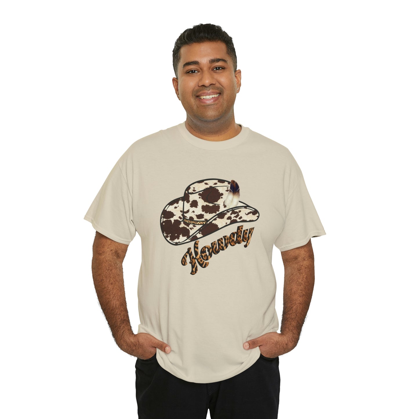 Howdy Coastal Cowgirl Unisex Heavy Cotton Tee