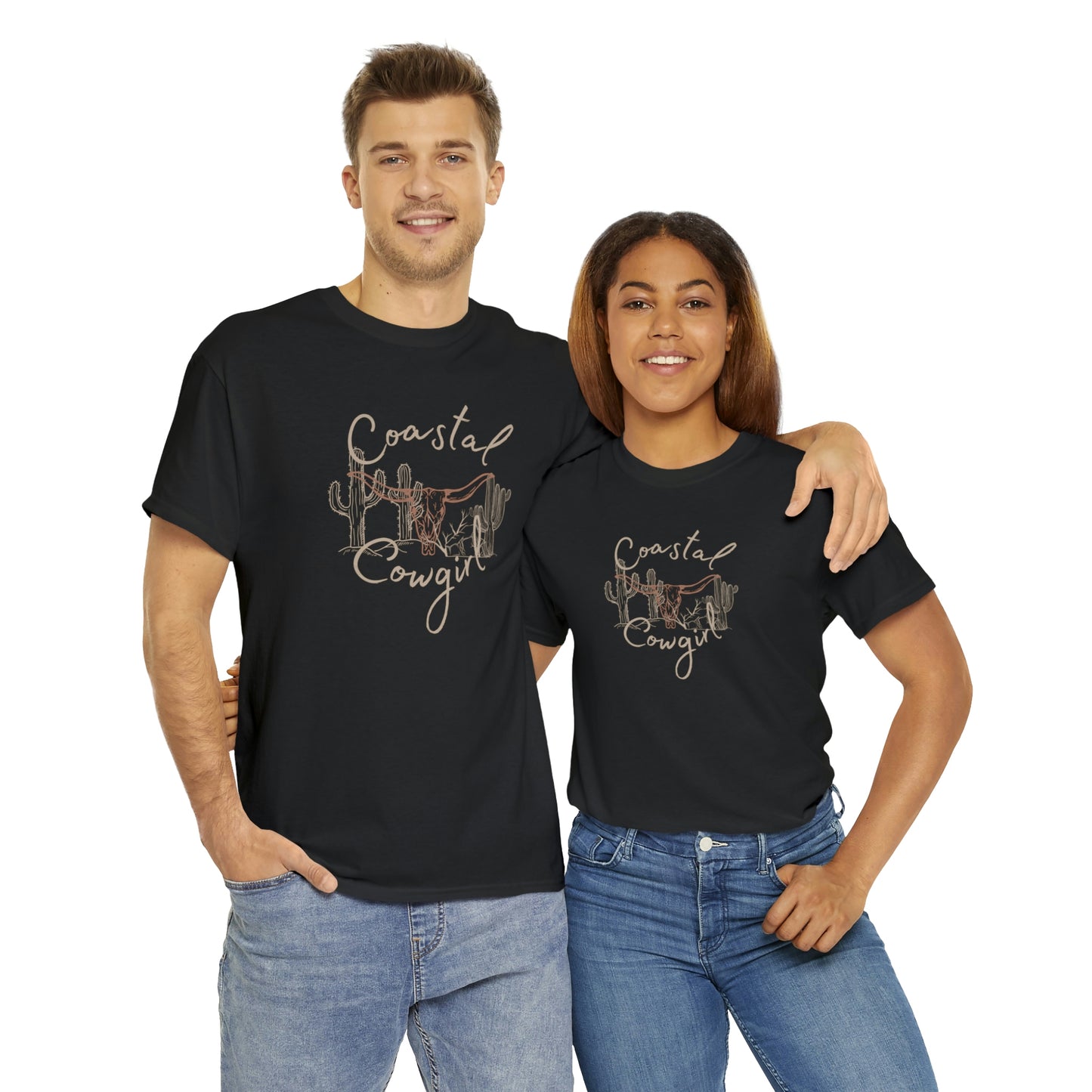 Coastal Cowgirl Unisex Heavy Cotton Tee