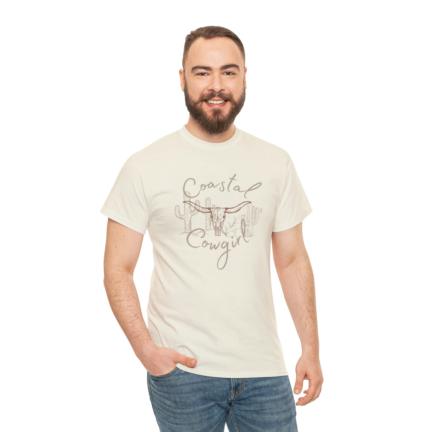 Coastal Cowgirl Unisex Heavy Cotton Tee