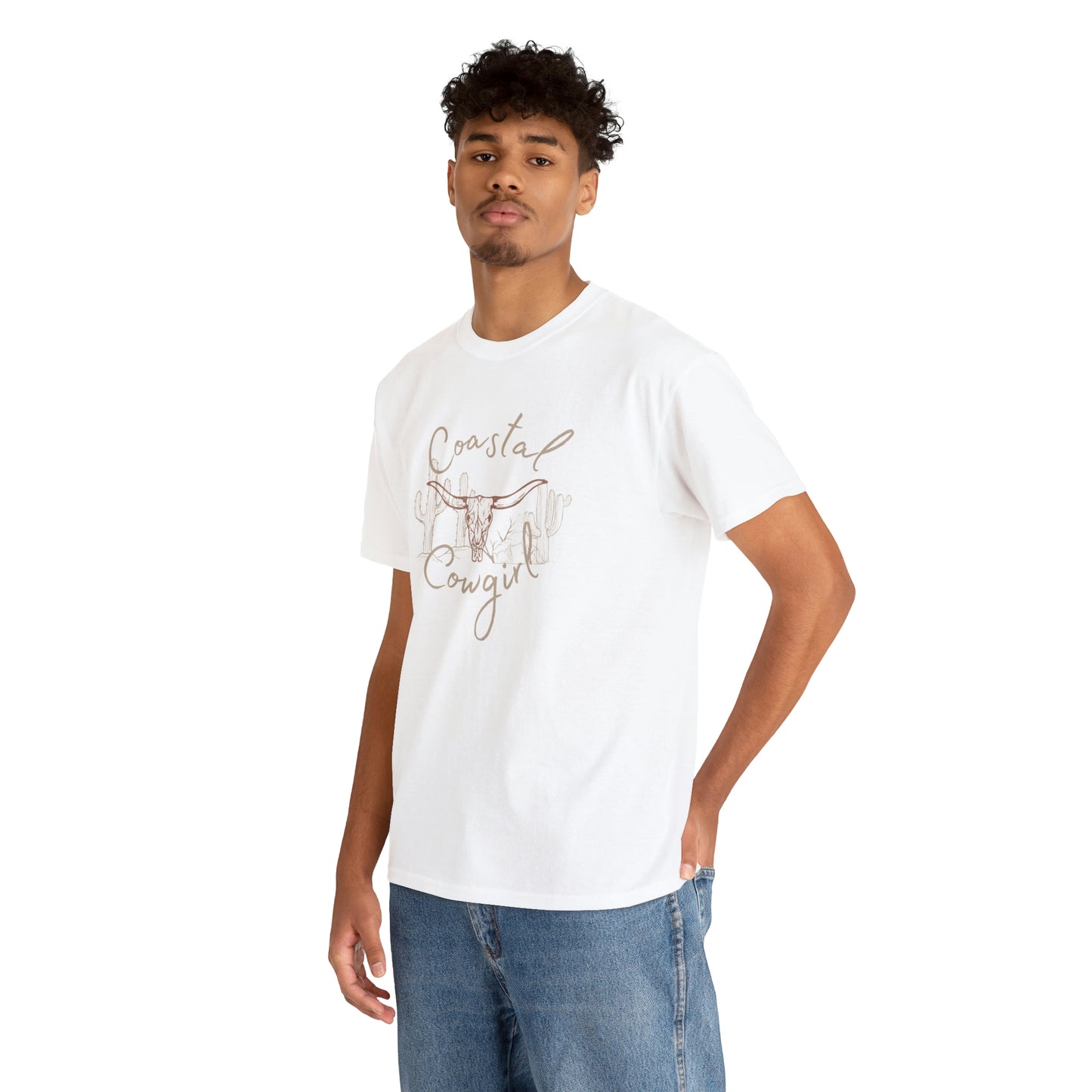 Coastal Cowgirl Unisex Heavy Cotton Tee