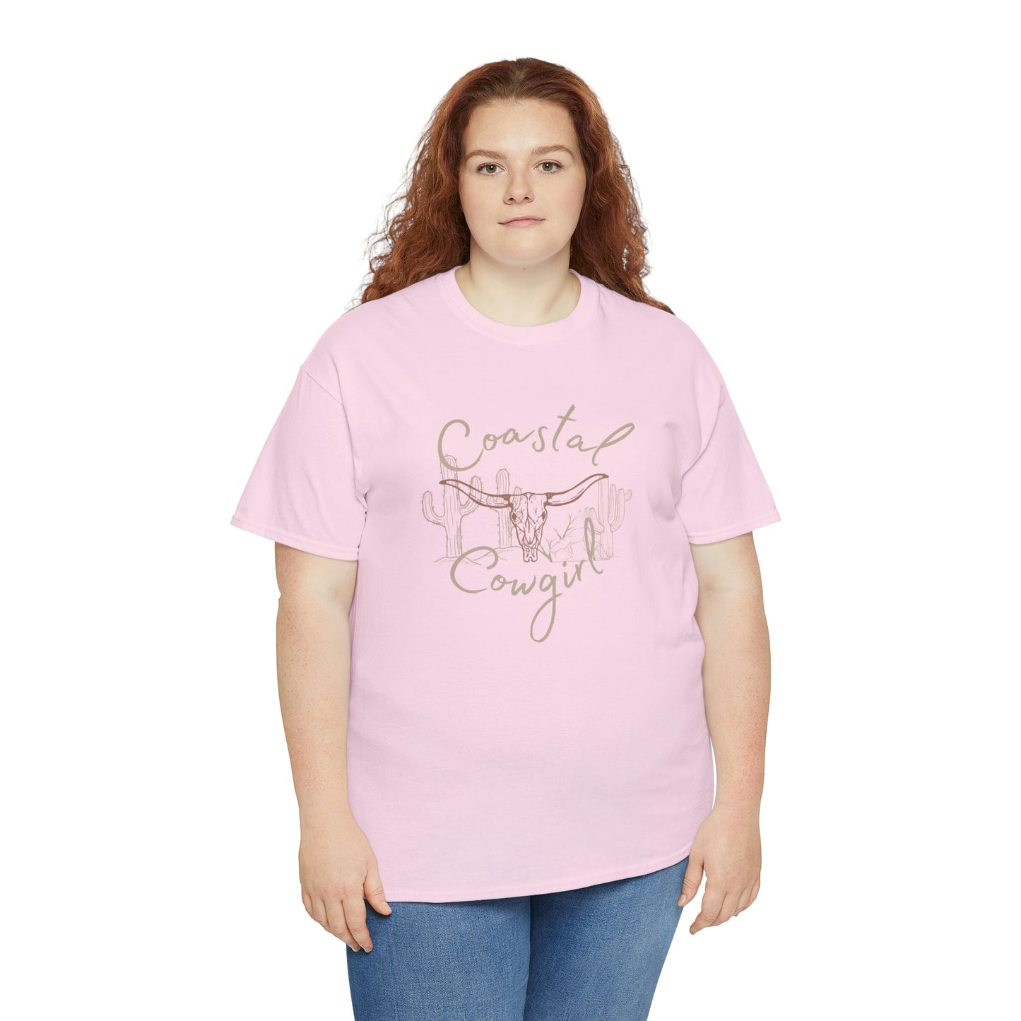 Coastal Cowgirl Unisex Heavy Cotton Tee