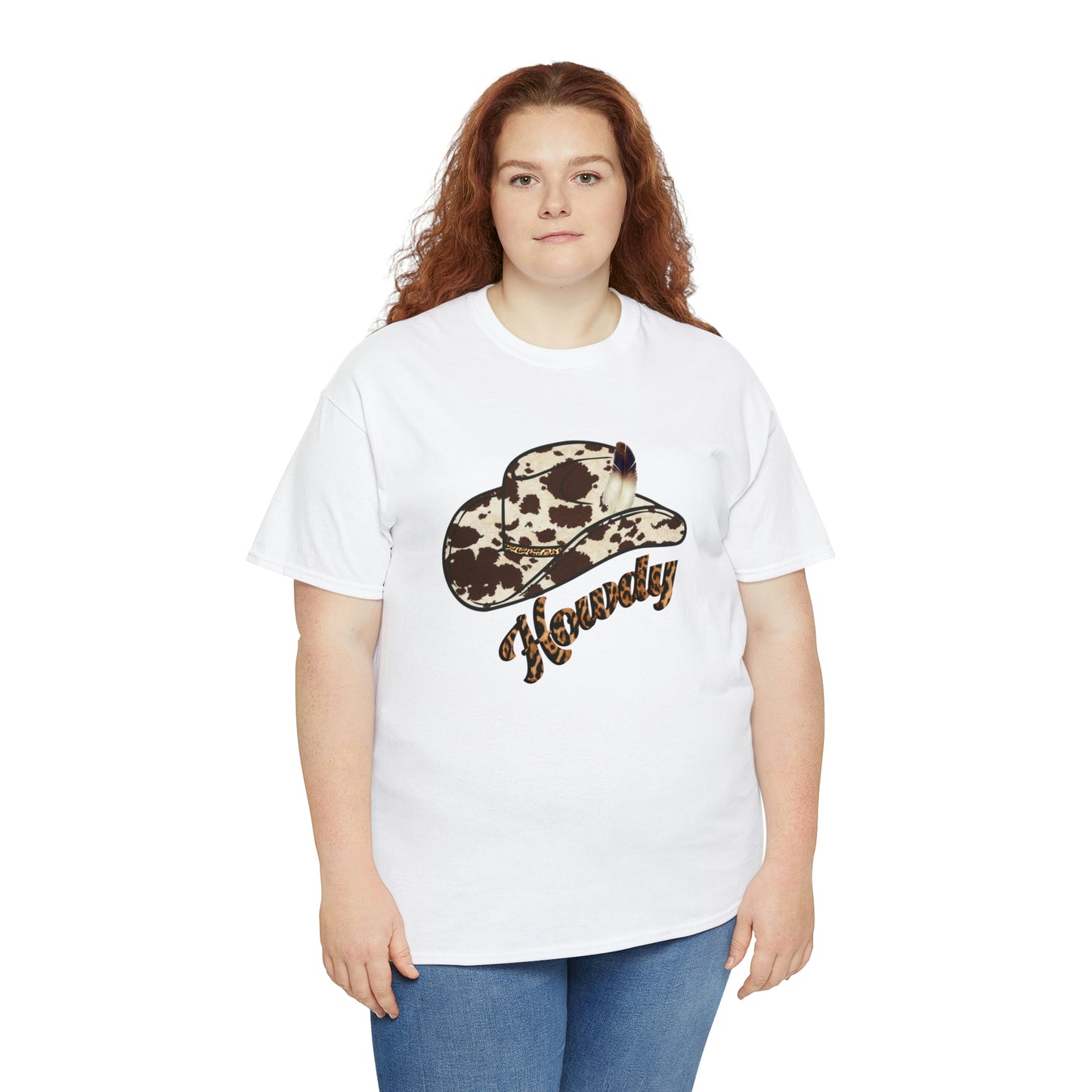 Howdy Coastal Cowgirl Unisex Heavy Cotton Tee