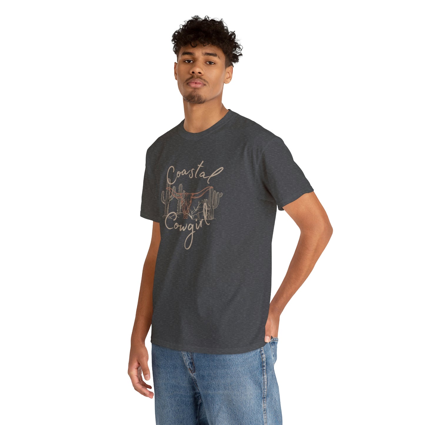 Coastal Cowgirl Unisex Heavy Cotton Tee