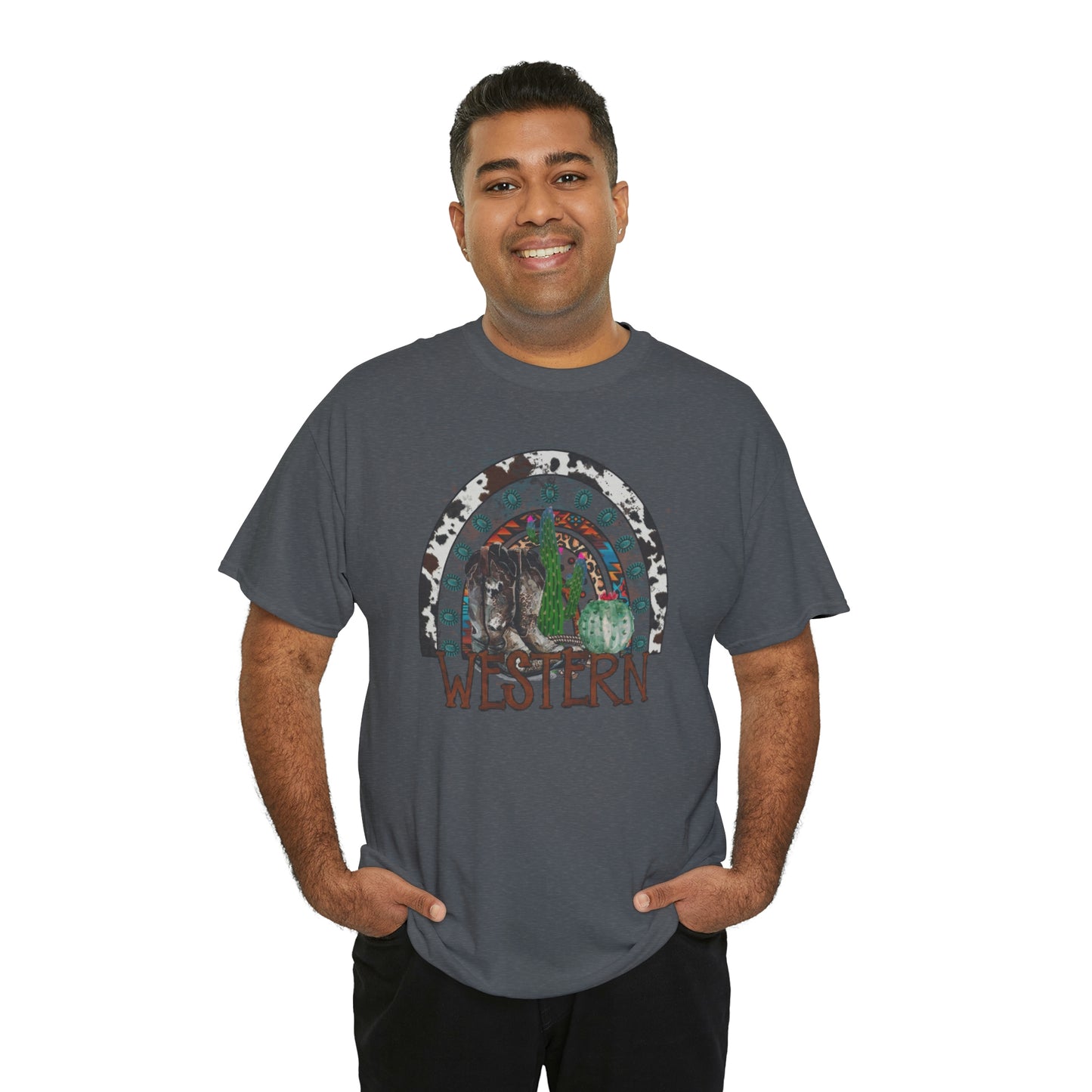 Western Cowgirl Unisex Heavy Cotton Tee Cowgirl shirt Western tee rancher tee rodeo shirt Wild West t shirt