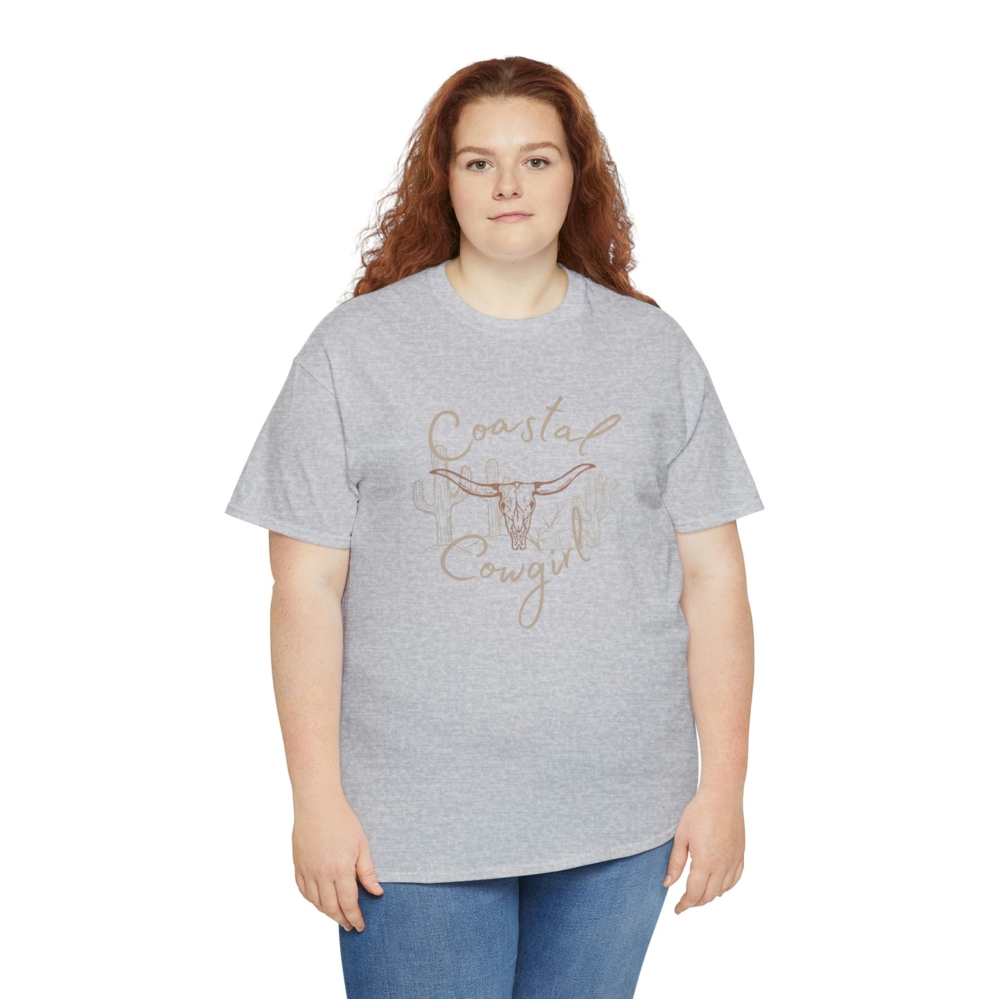 Coastal Cowgirl Unisex Heavy Cotton Tee