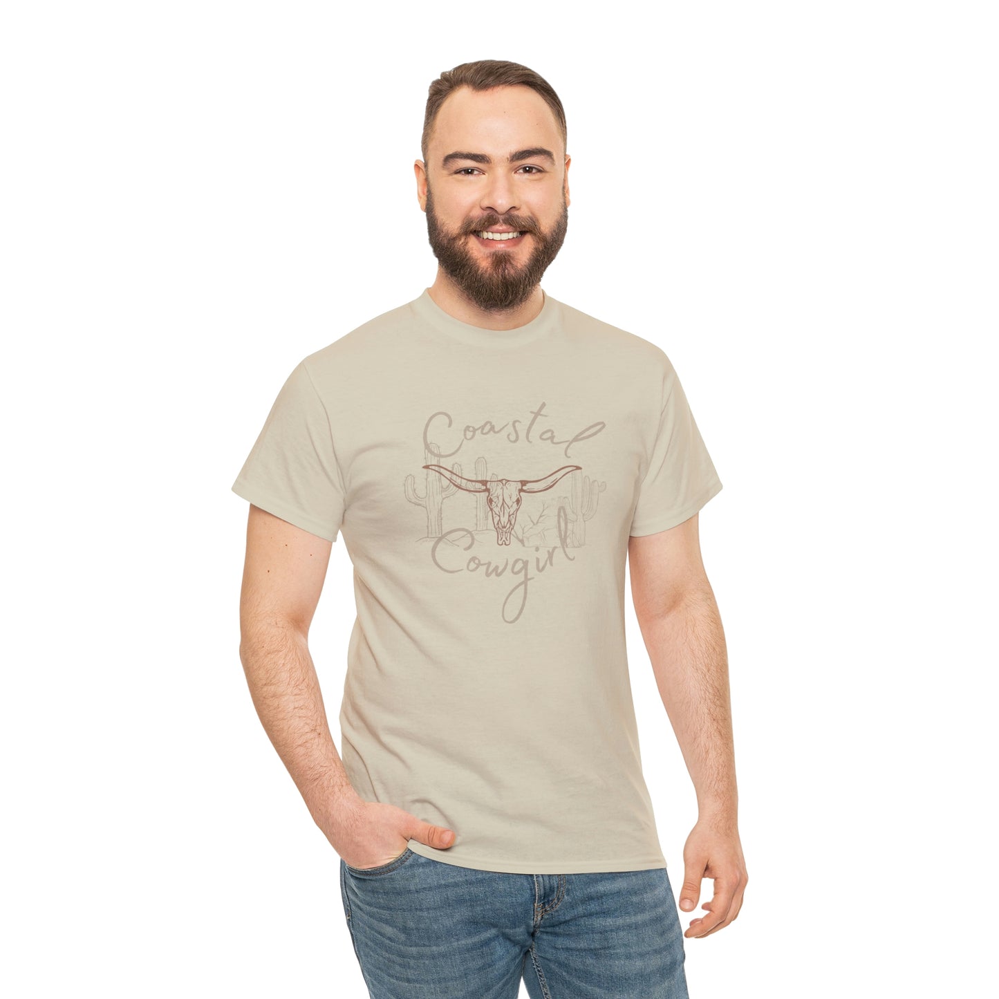 Coastal Cowgirl Unisex Heavy Cotton Tee