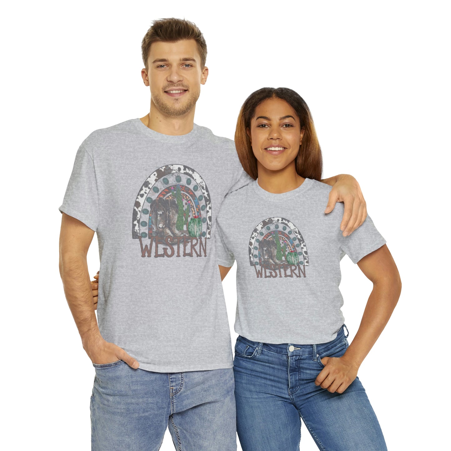 Western Cowgirl Unisex Heavy Cotton Tee Cowgirl shirt Western tee rancher tee rodeo shirt Wild West t shirt