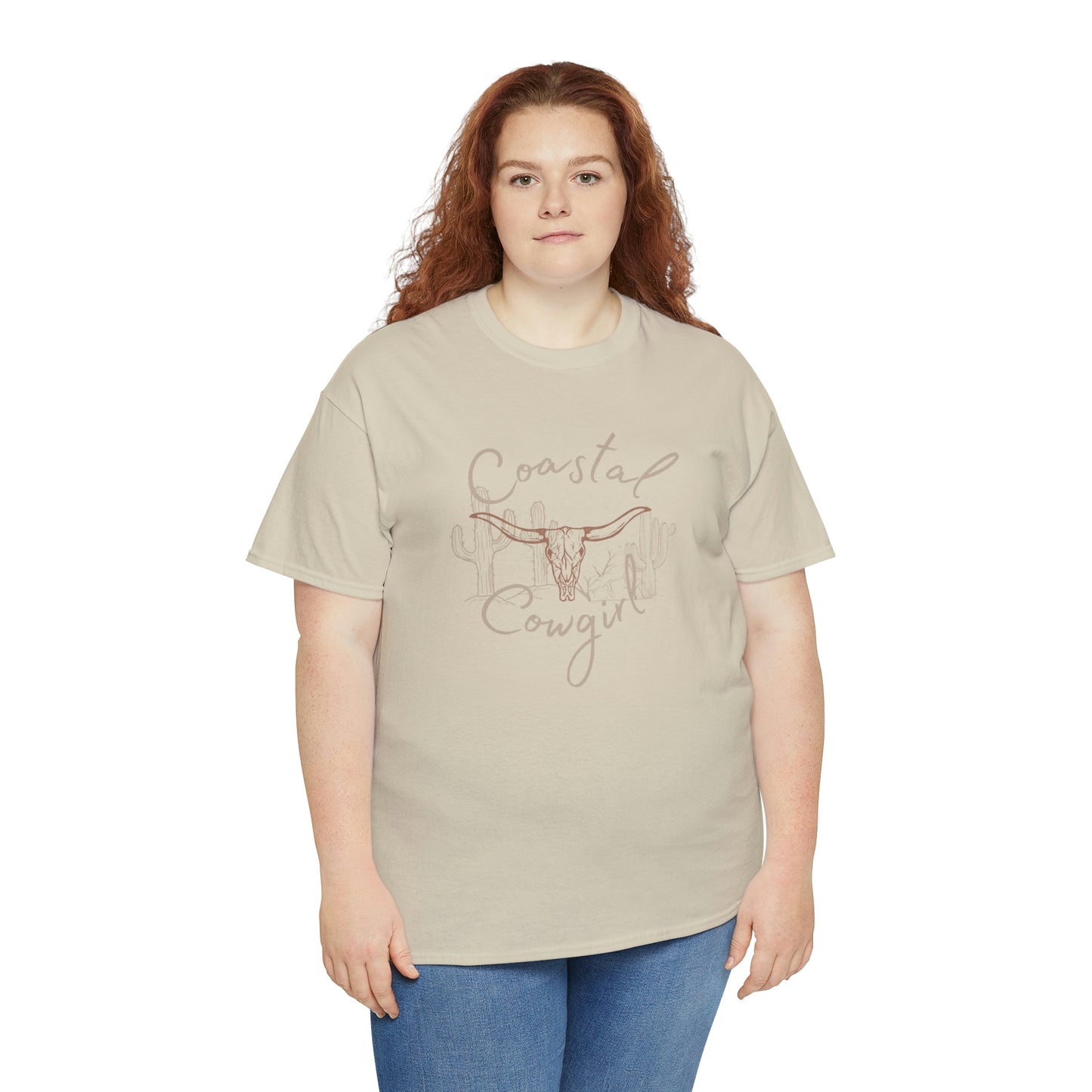 Coastal Cowgirl Unisex Heavy Cotton Tee