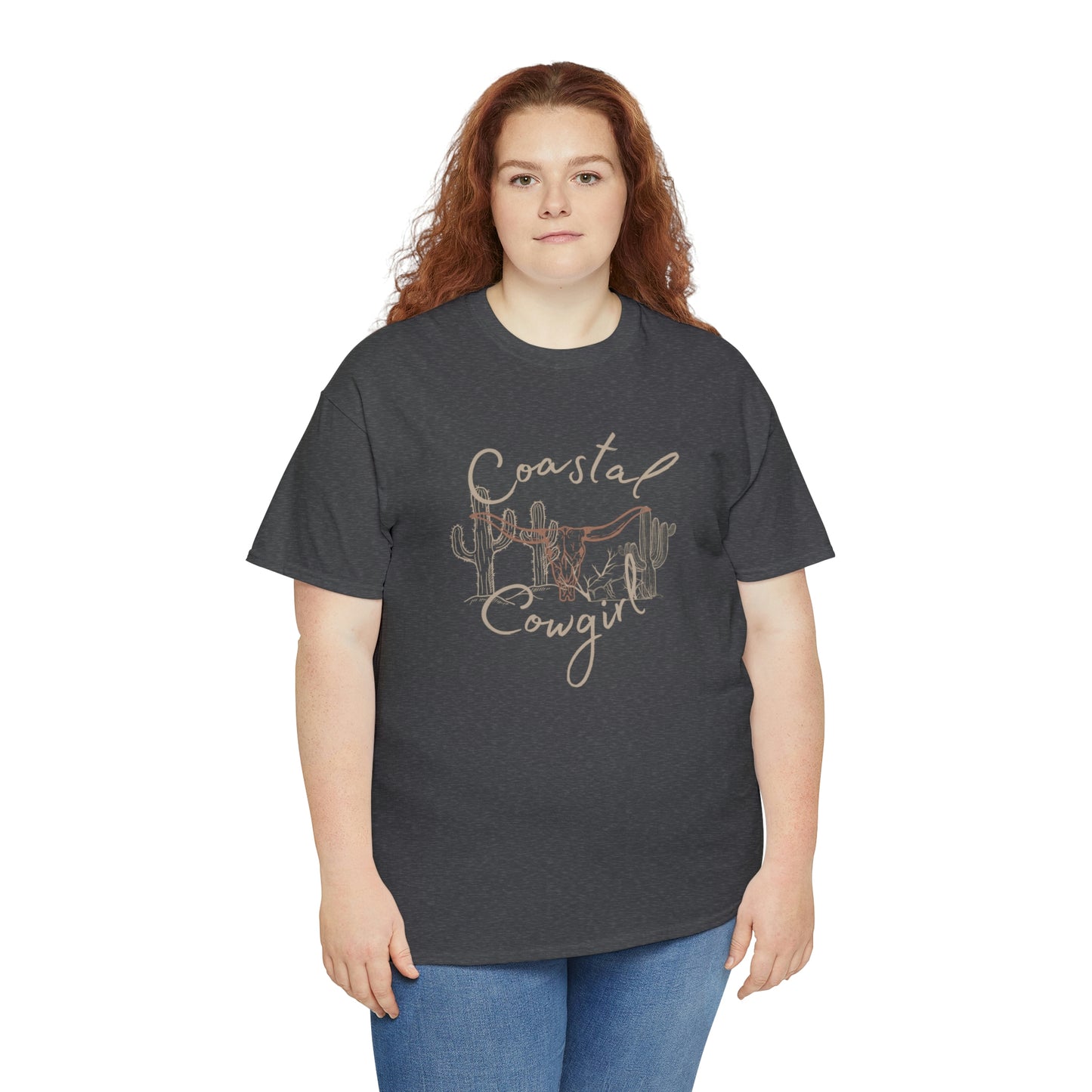 Coastal Cowgirl Unisex Heavy Cotton Tee