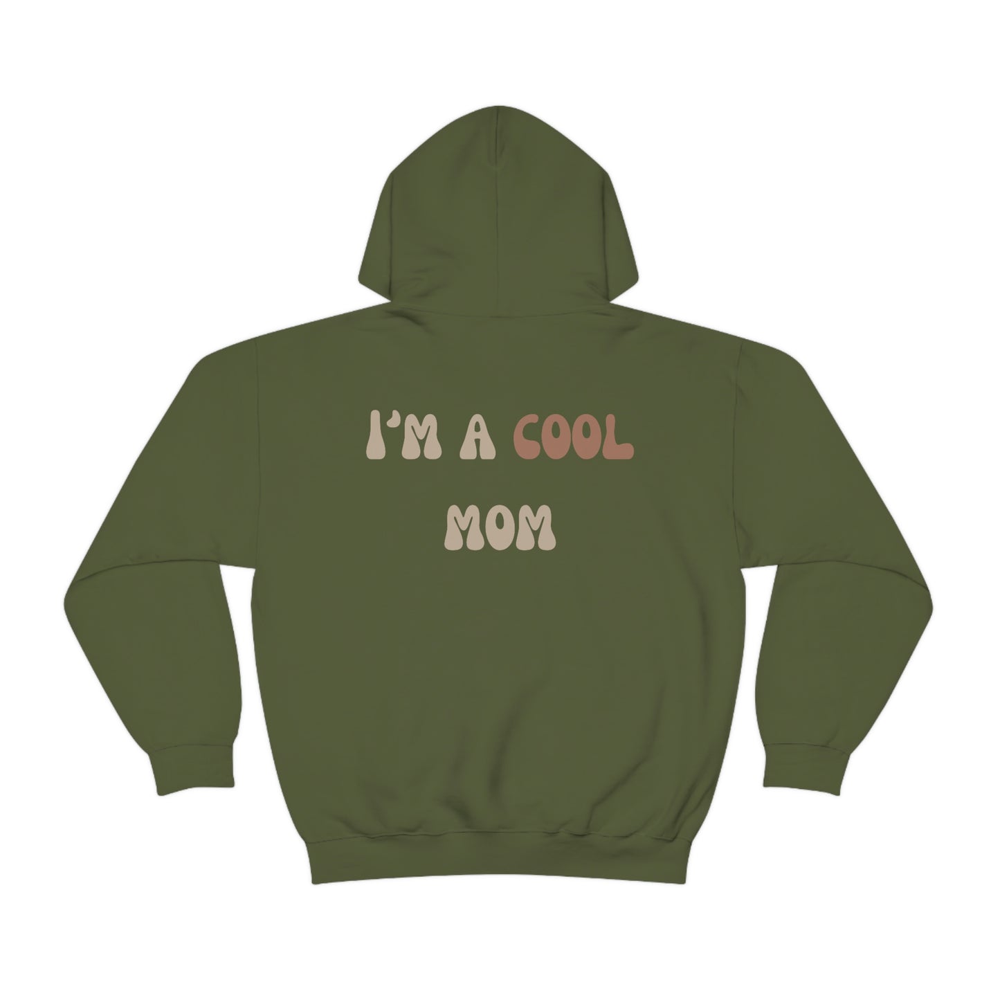 Unisex Heavy Blend Hooded Sweatshirt Not a regular mom Im a cool mom Mothers Day gift