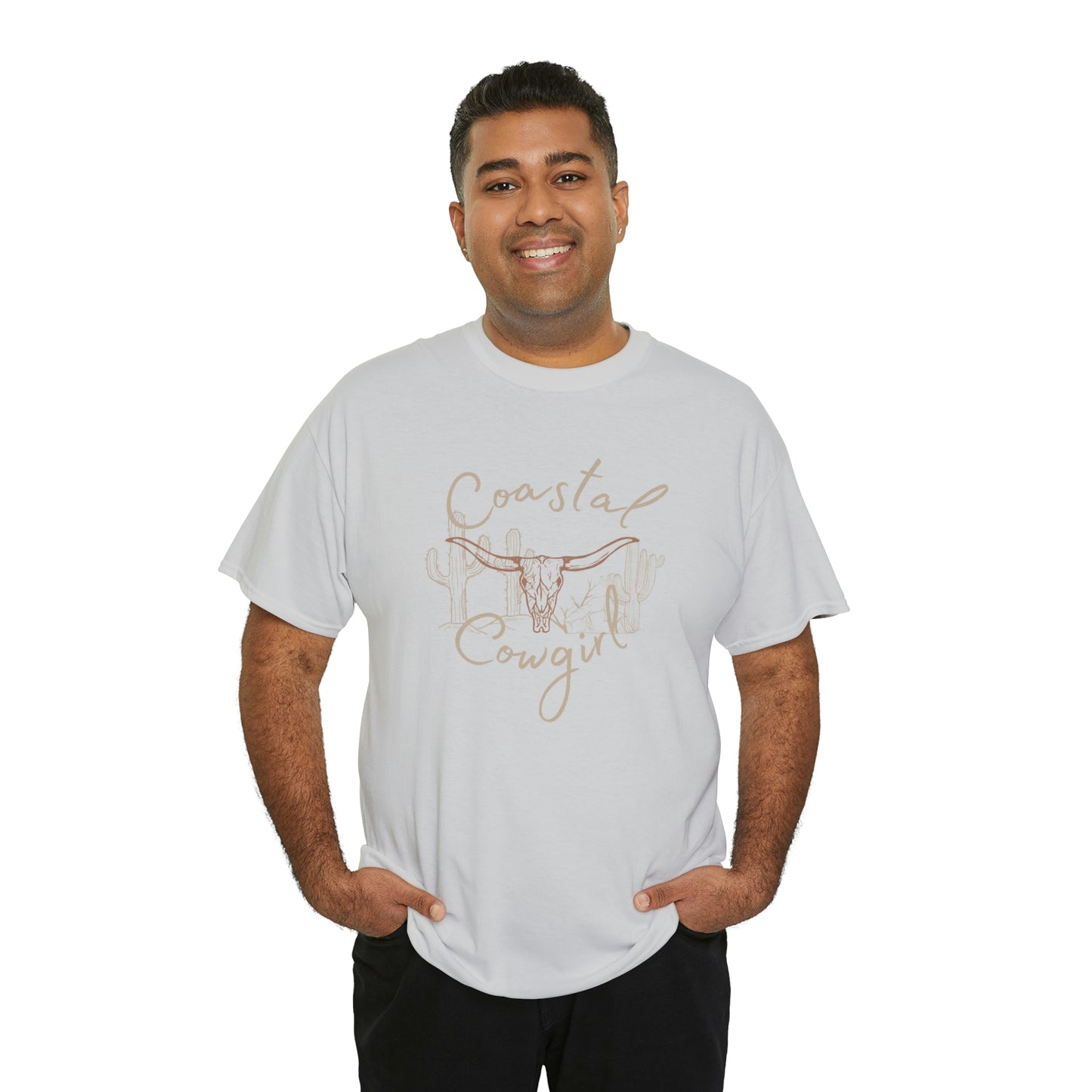 Coastal Cowgirl Unisex Heavy Cotton Tee