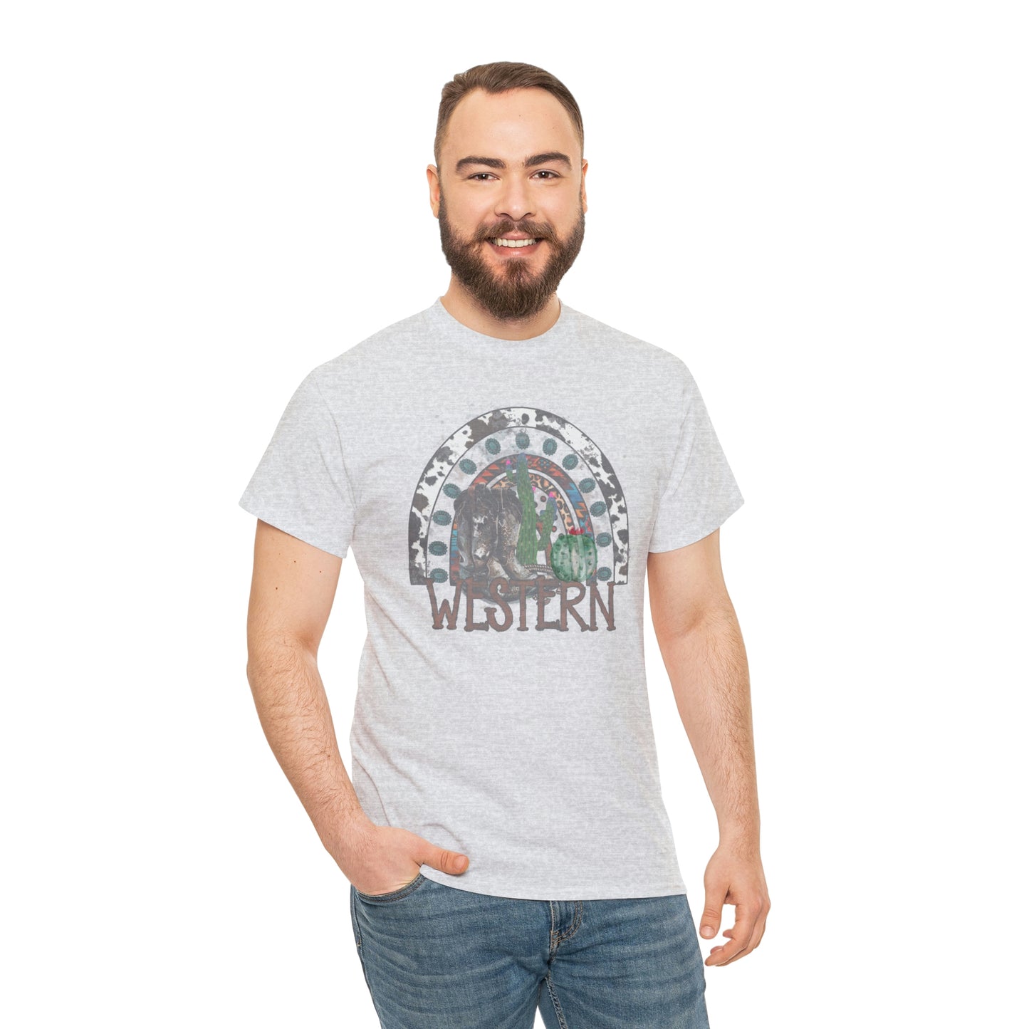Western Cowgirl Unisex Heavy Cotton Tee Cowgirl shirt Western tee rancher tee rodeo shirt Wild West t shirt