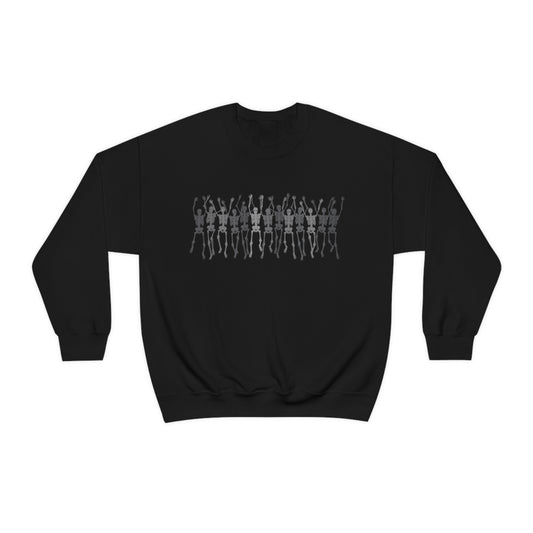 Skeleton Halloween Crewneck Sweater | Spooktacularly Stylish Sweatshirt