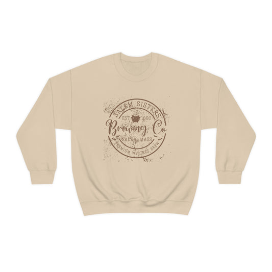 Salem Sisters Halloween Crewneck Sweater | Bewitchingly Stylish Sweatshirt