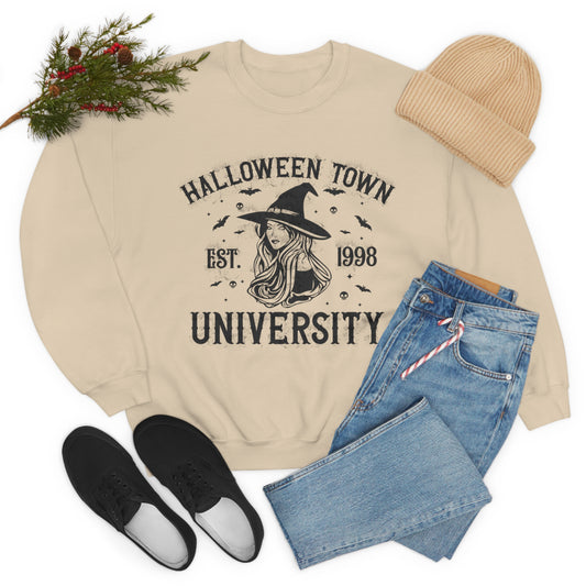 Halloweentown Crewneck Sweater | Halloween Fall Crewneck Sweatshirt