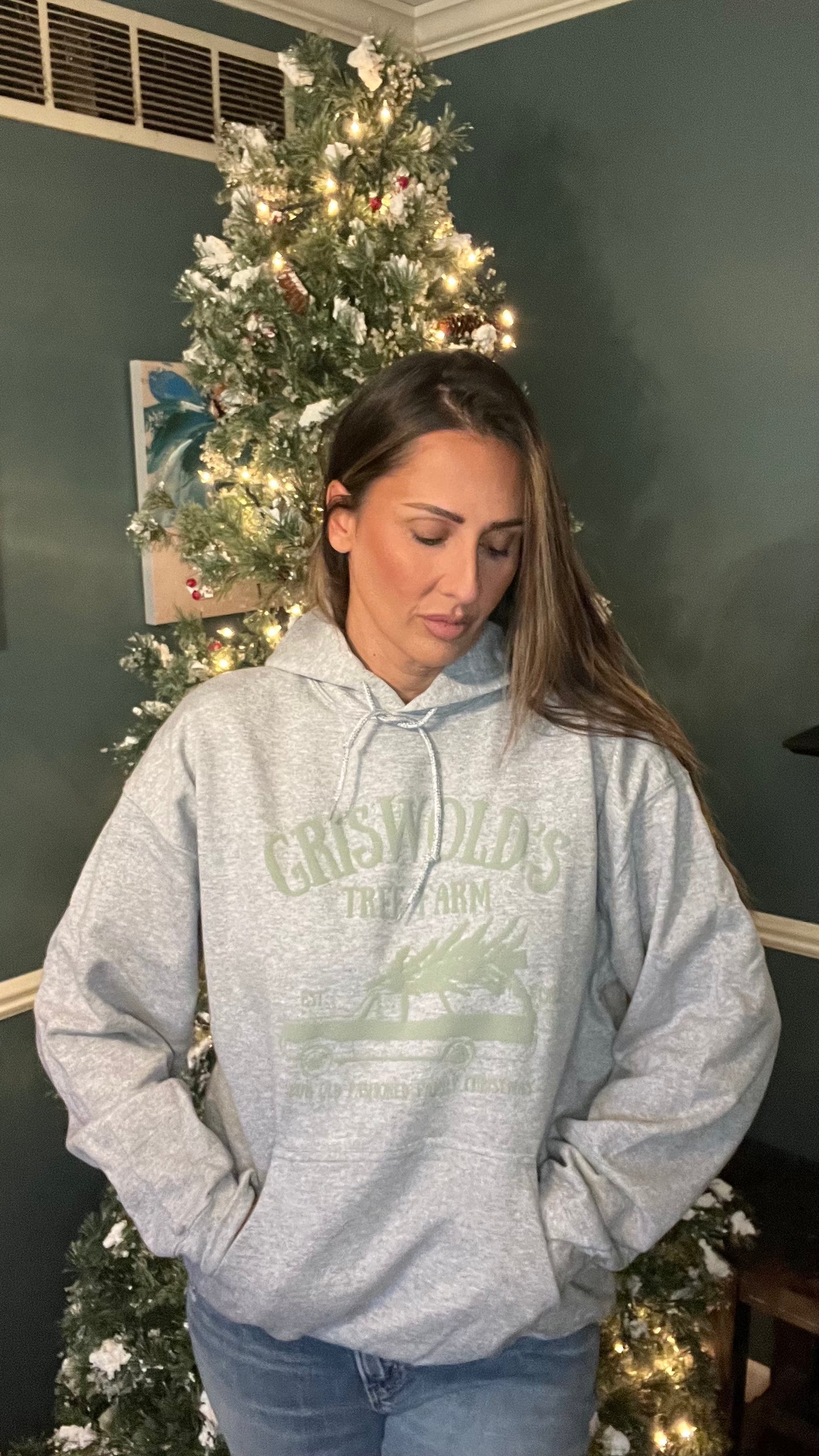 Griswold Tree Farm Hoodie Sweatshirt