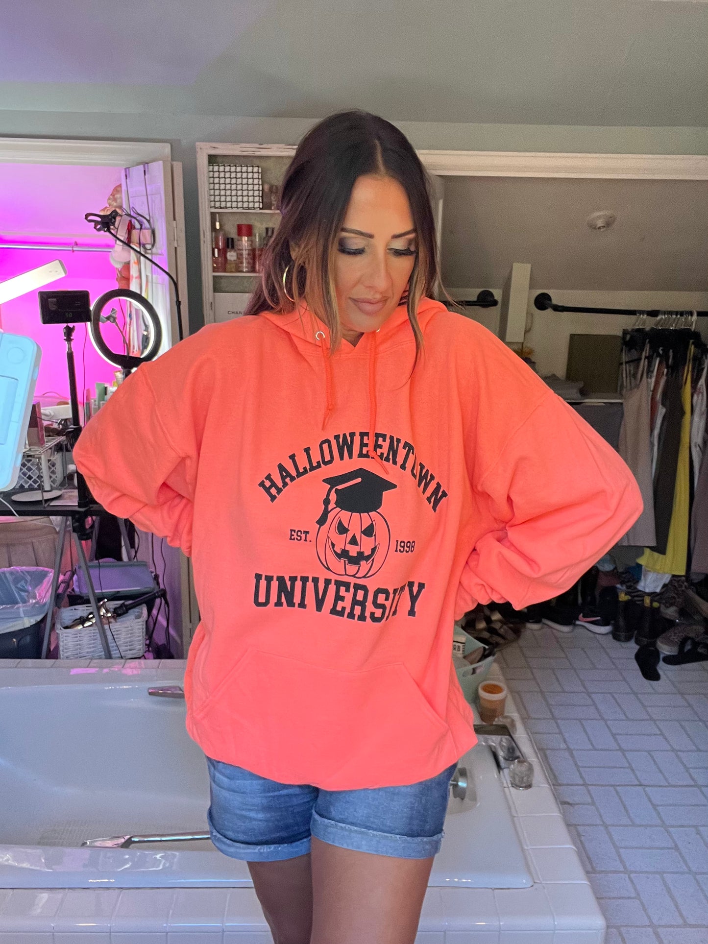 Halloweentown University hoodie sweatshirt