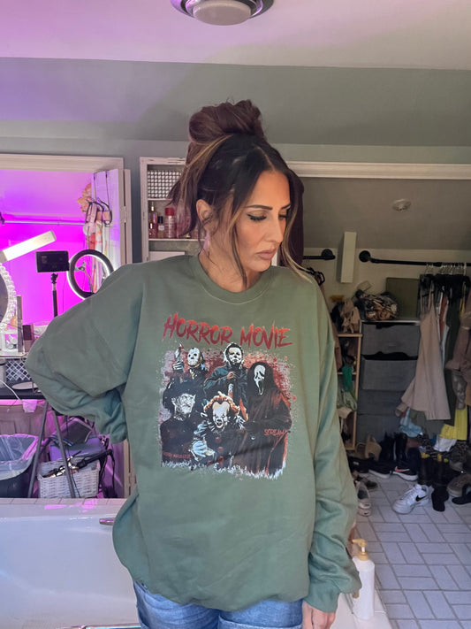 Horror movie Halloween Crewneck sweatshirt