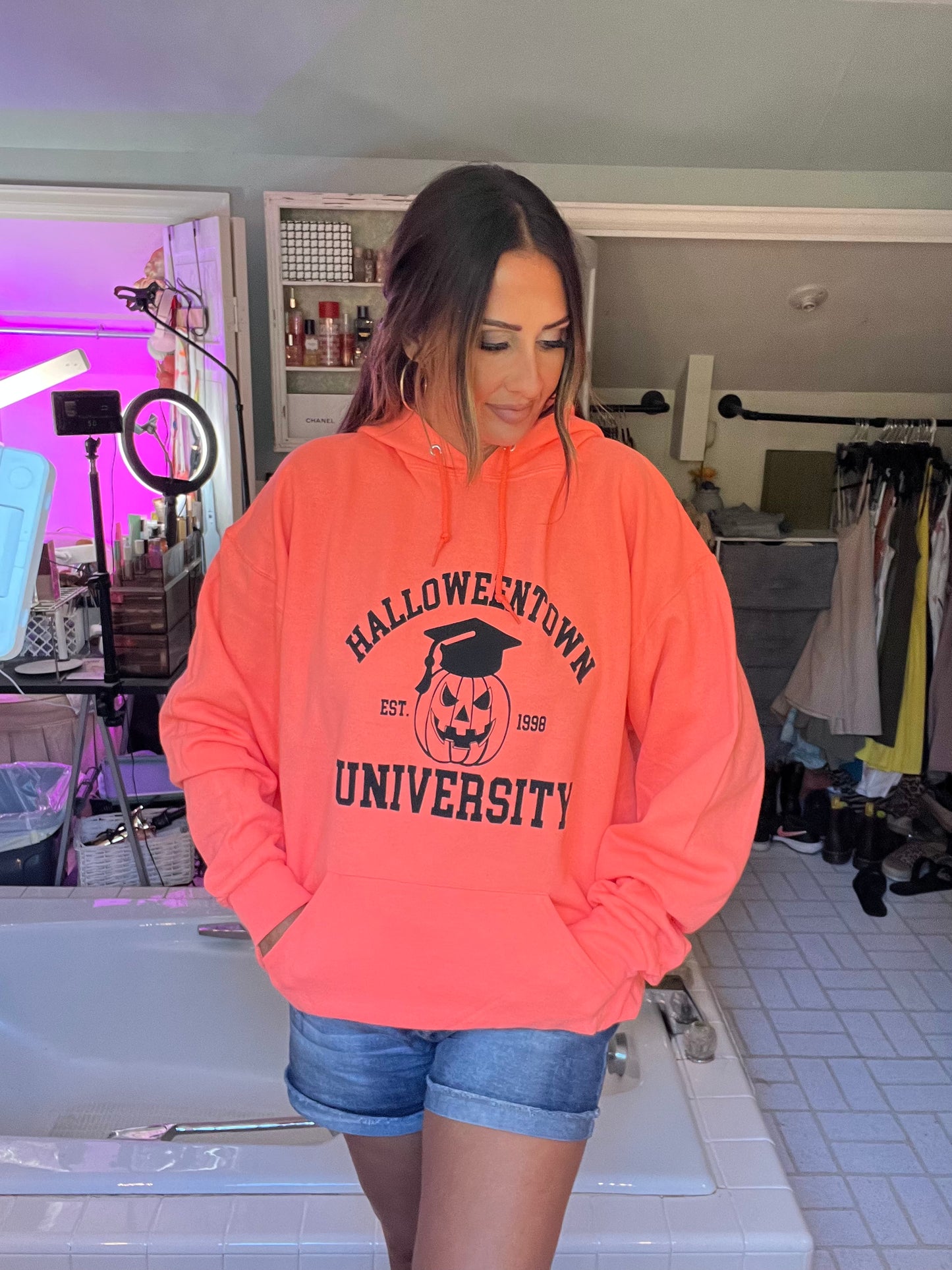 Halloweentown University hoodie sweatshirt