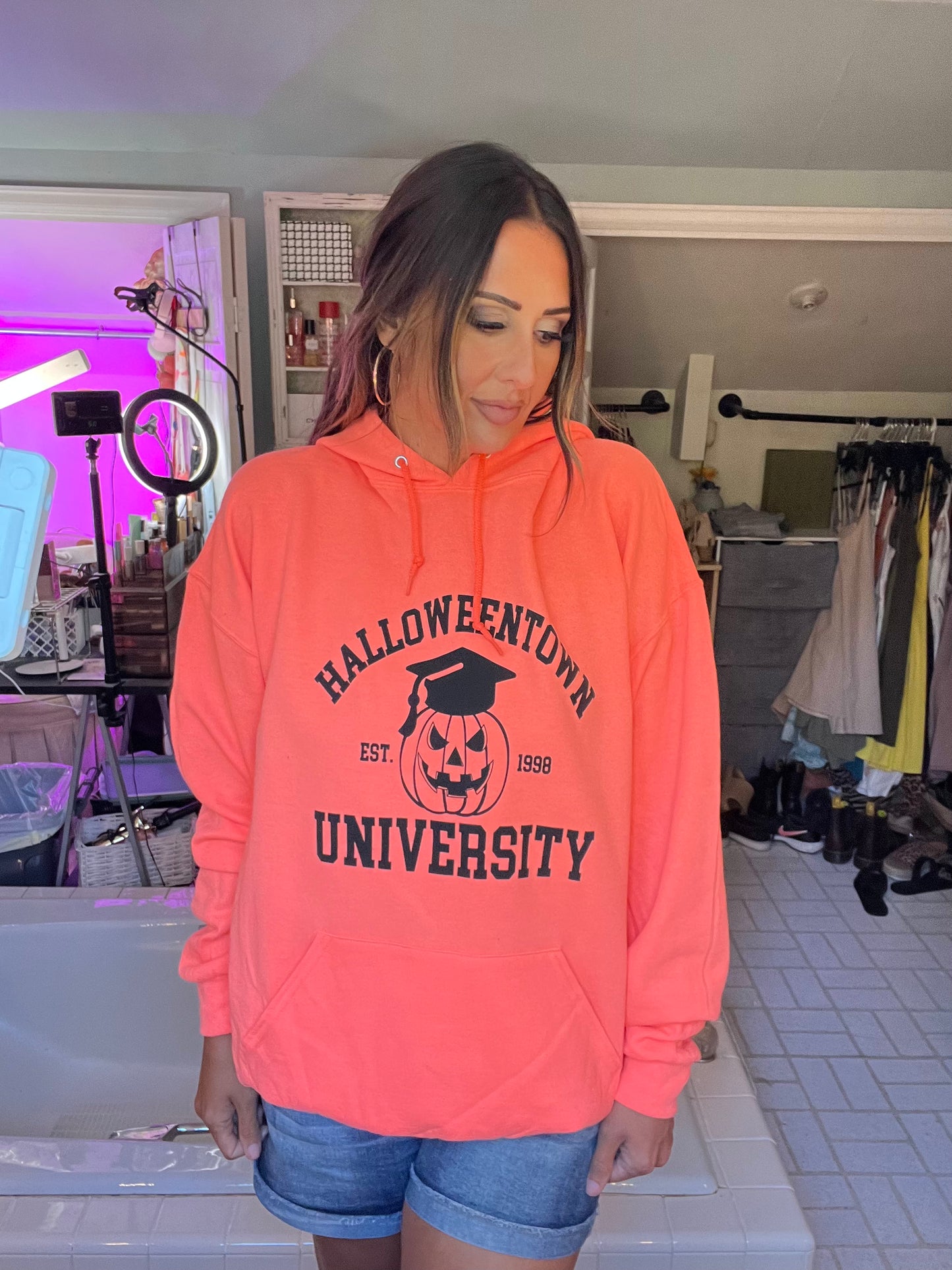 Halloweentown University hoodie sweatshirt