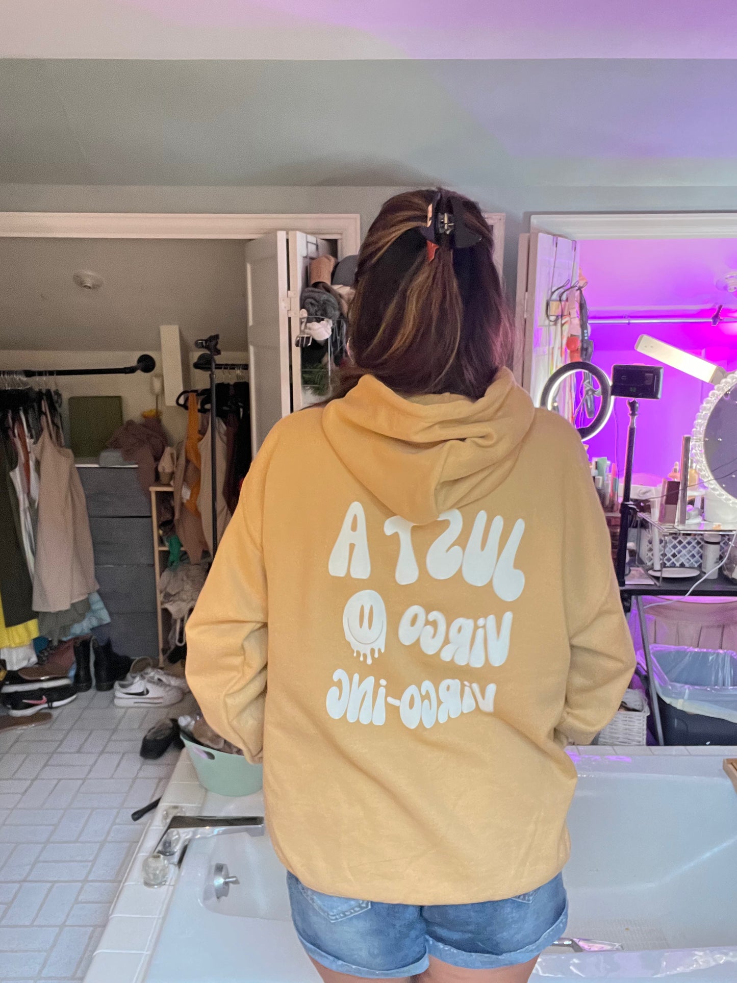 Just a Virgo Hoodie