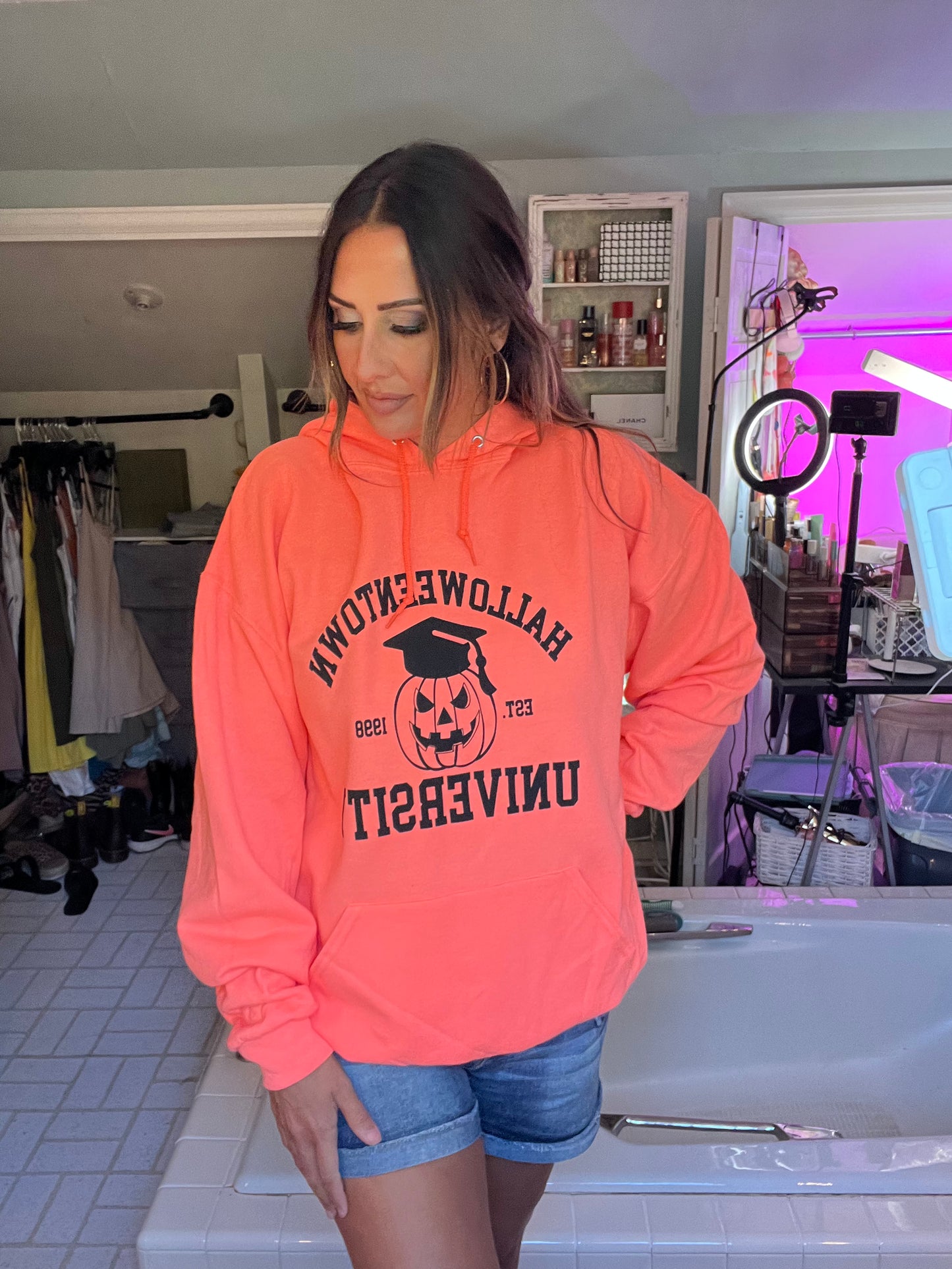Halloweentown University hoodie sweatshirt