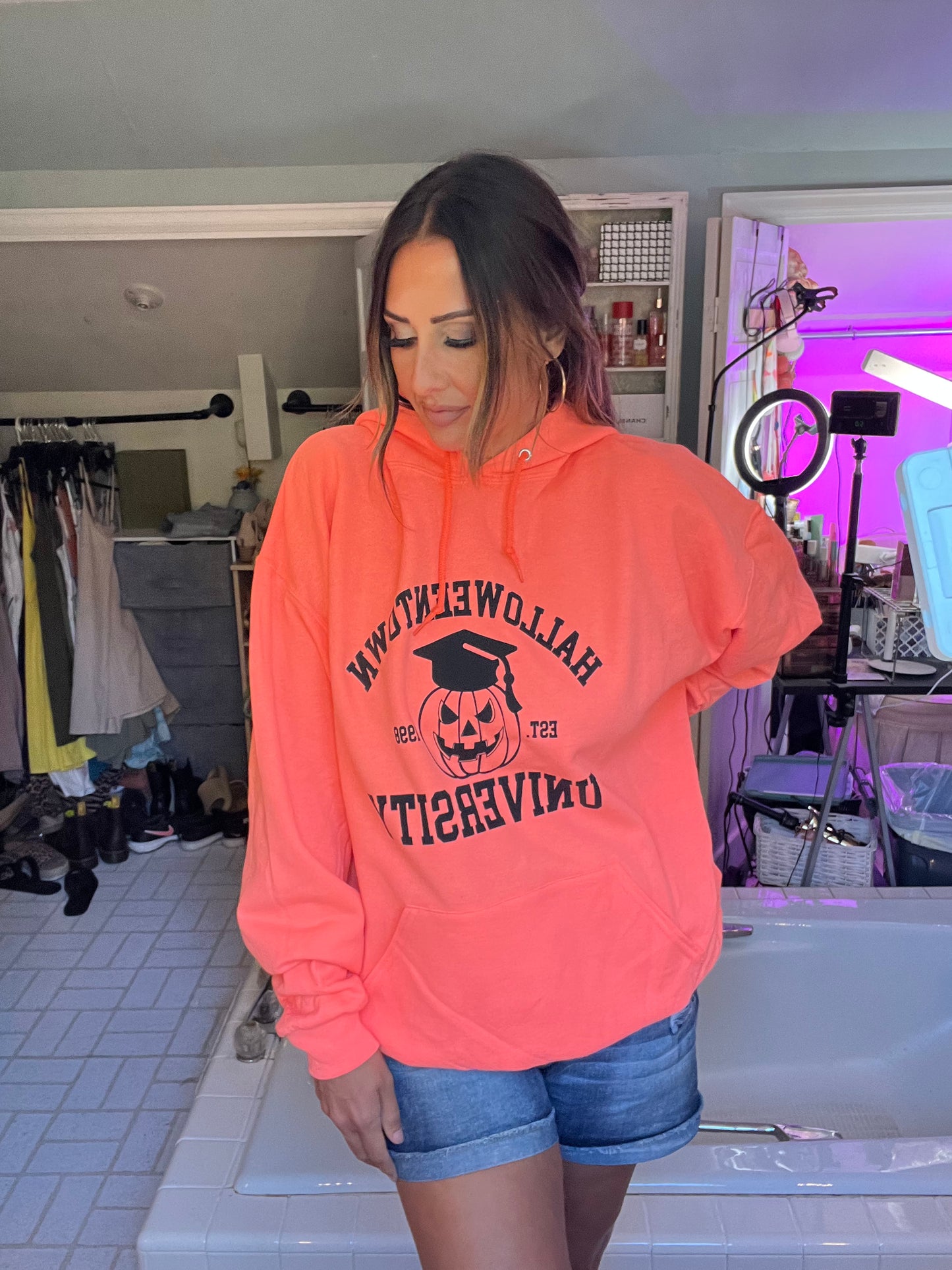 Halloweentown University hoodie sweatshirt