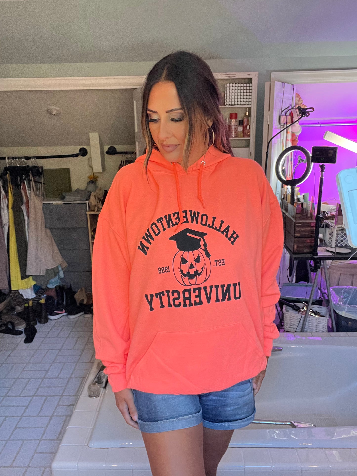 Halloweentown University hoodie sweatshirt