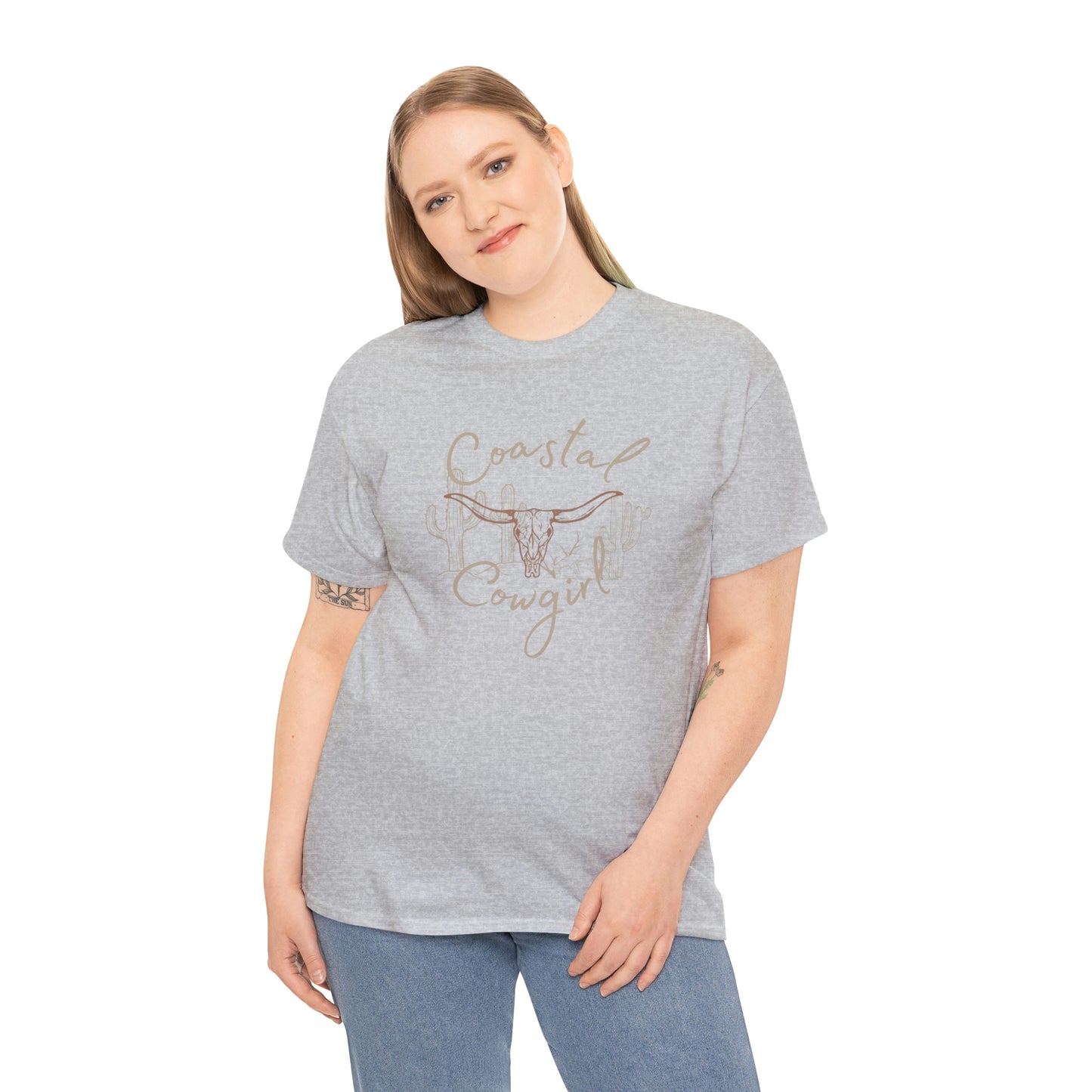Coastal Cowgirl Unisex Heavy Cotton Tee