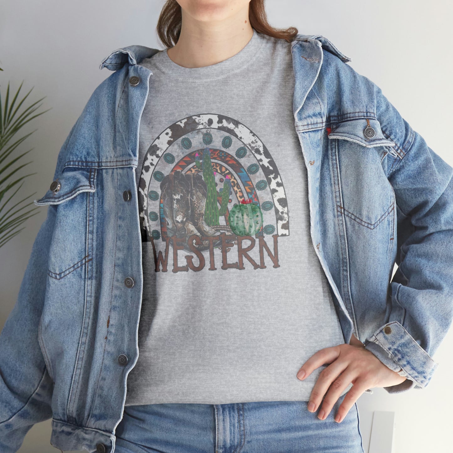 Western Cowgirl Unisex Heavy Cotton Tee Cowgirl shirt Western tee rancher tee rodeo shirt Wild West t shirt