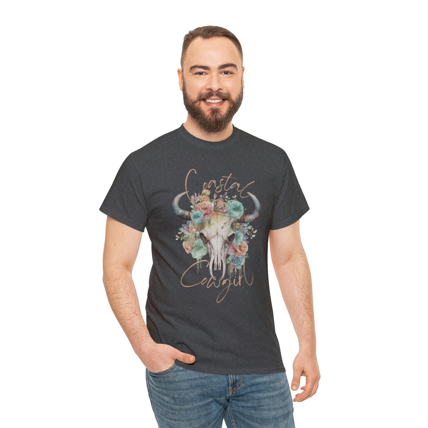 Coastal Cowgirl Unisex Heavy Cotton Tee